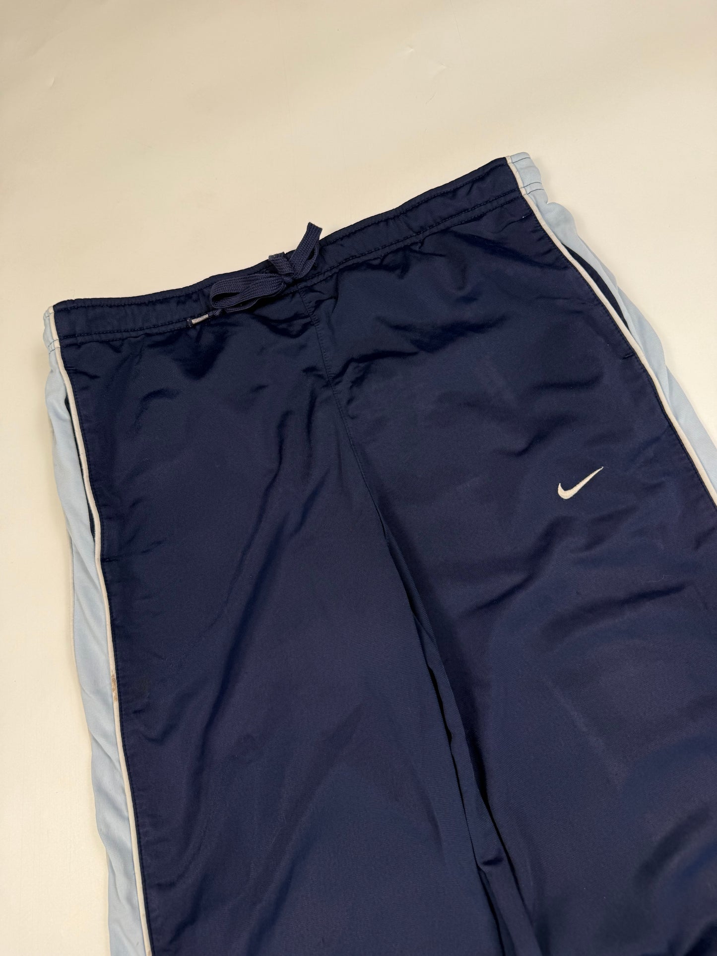 Vintage Nike side stripe track pants (S)