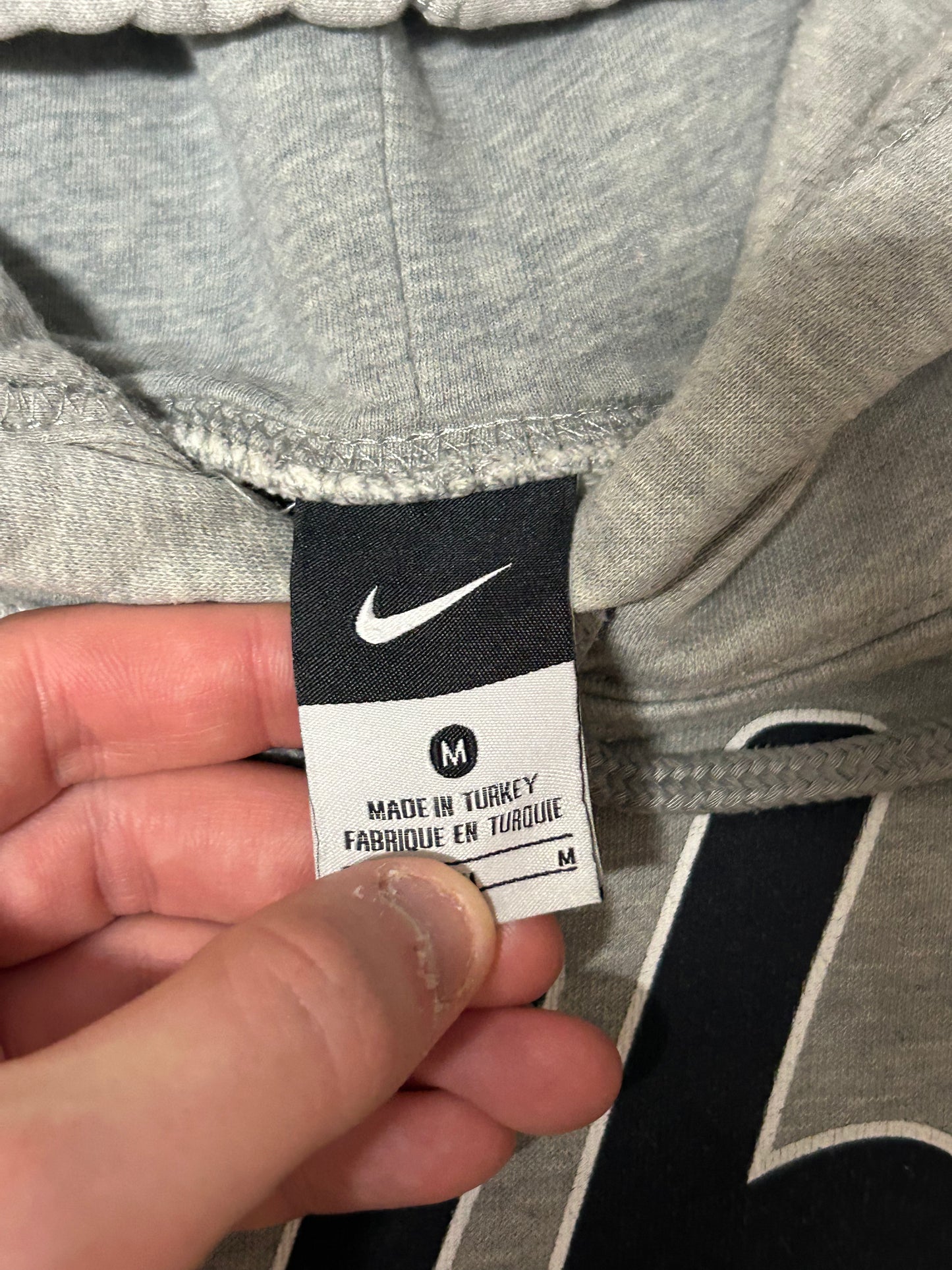 Nike spell out hoodie (M)