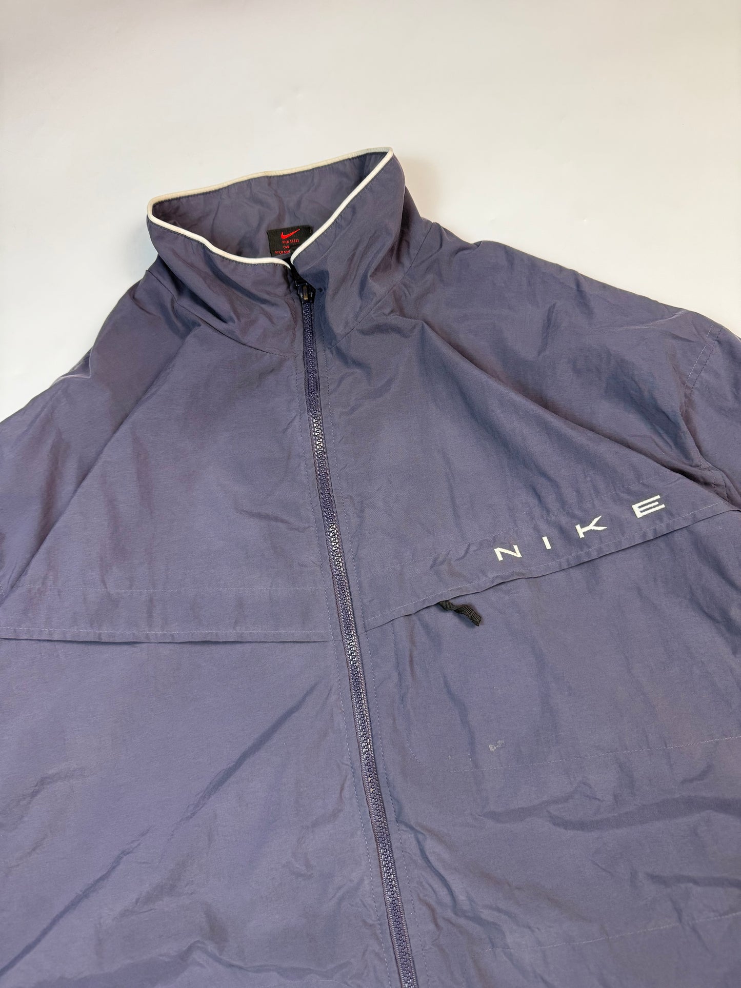 Vintage 90s Nike spell out rain jacket (XXL)