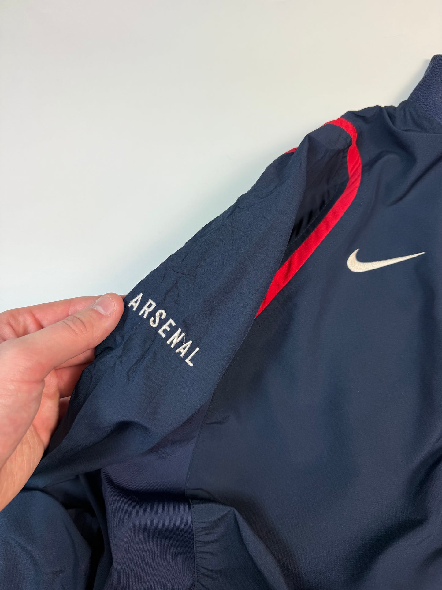 Vintage Arsenal 2006/07 Nike football track jacket (L)