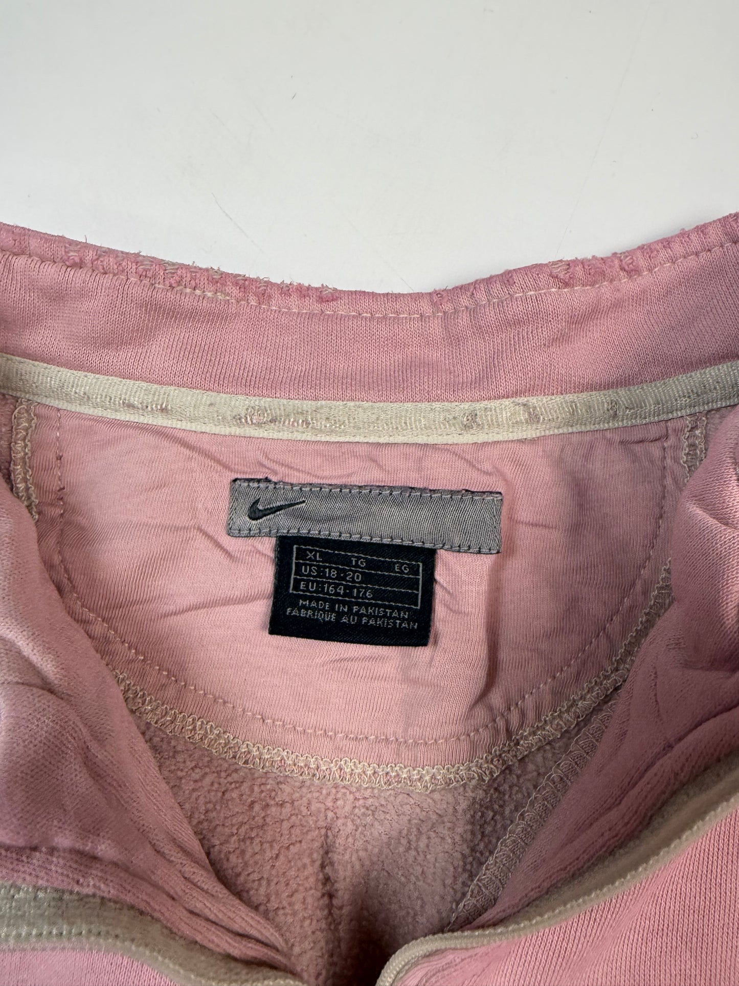 Vintage Nike mini swoosh quarter zip sweatshirt (S)