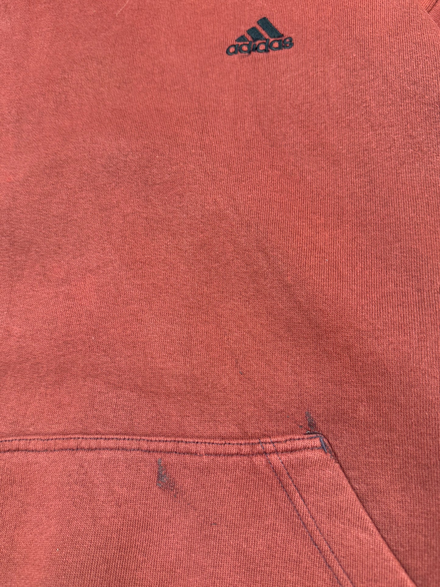 Vintage Adidas small logo hoodie (L)