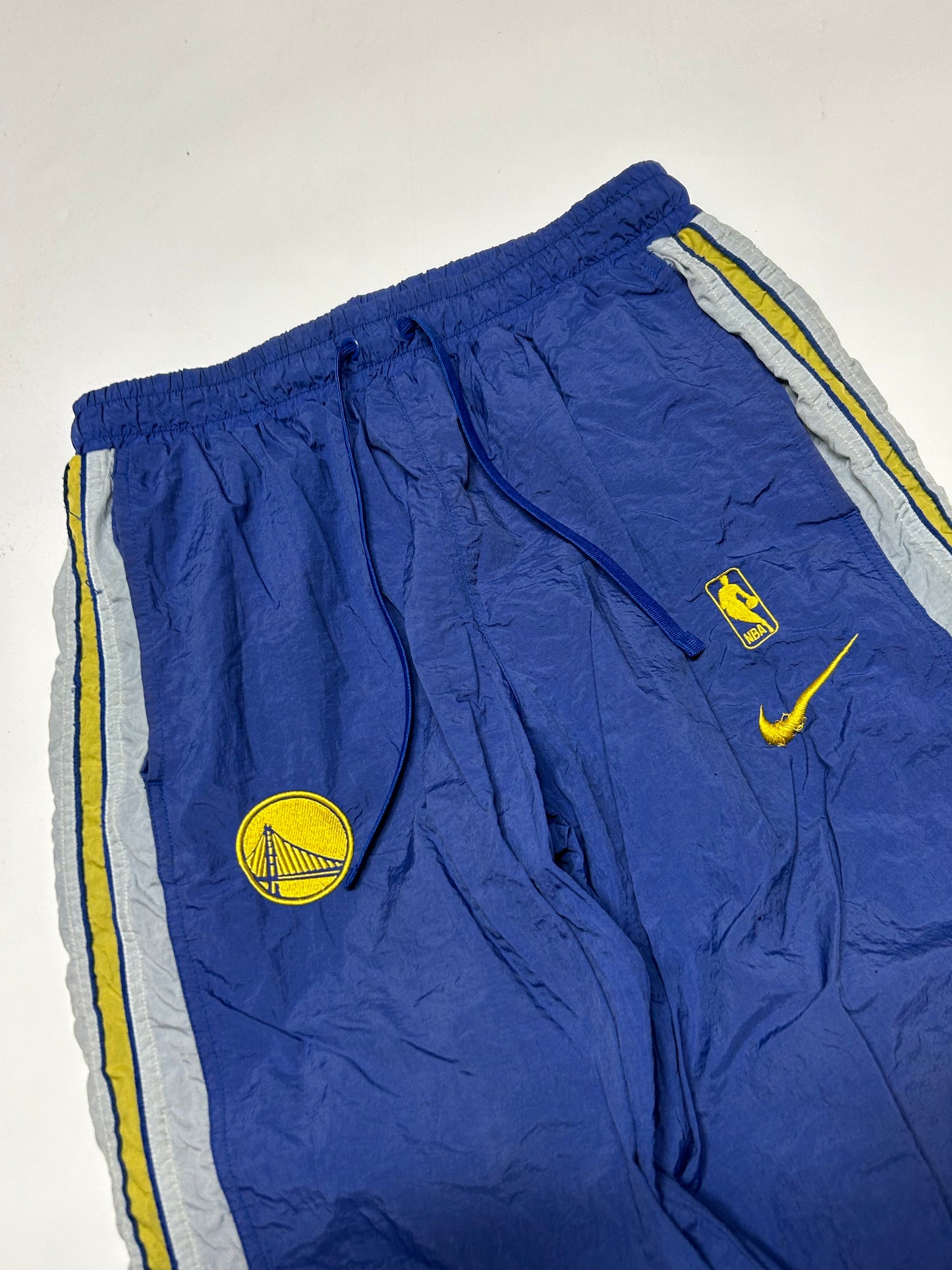 Vintage Nike Golden State Warriors NBA track pants (M)