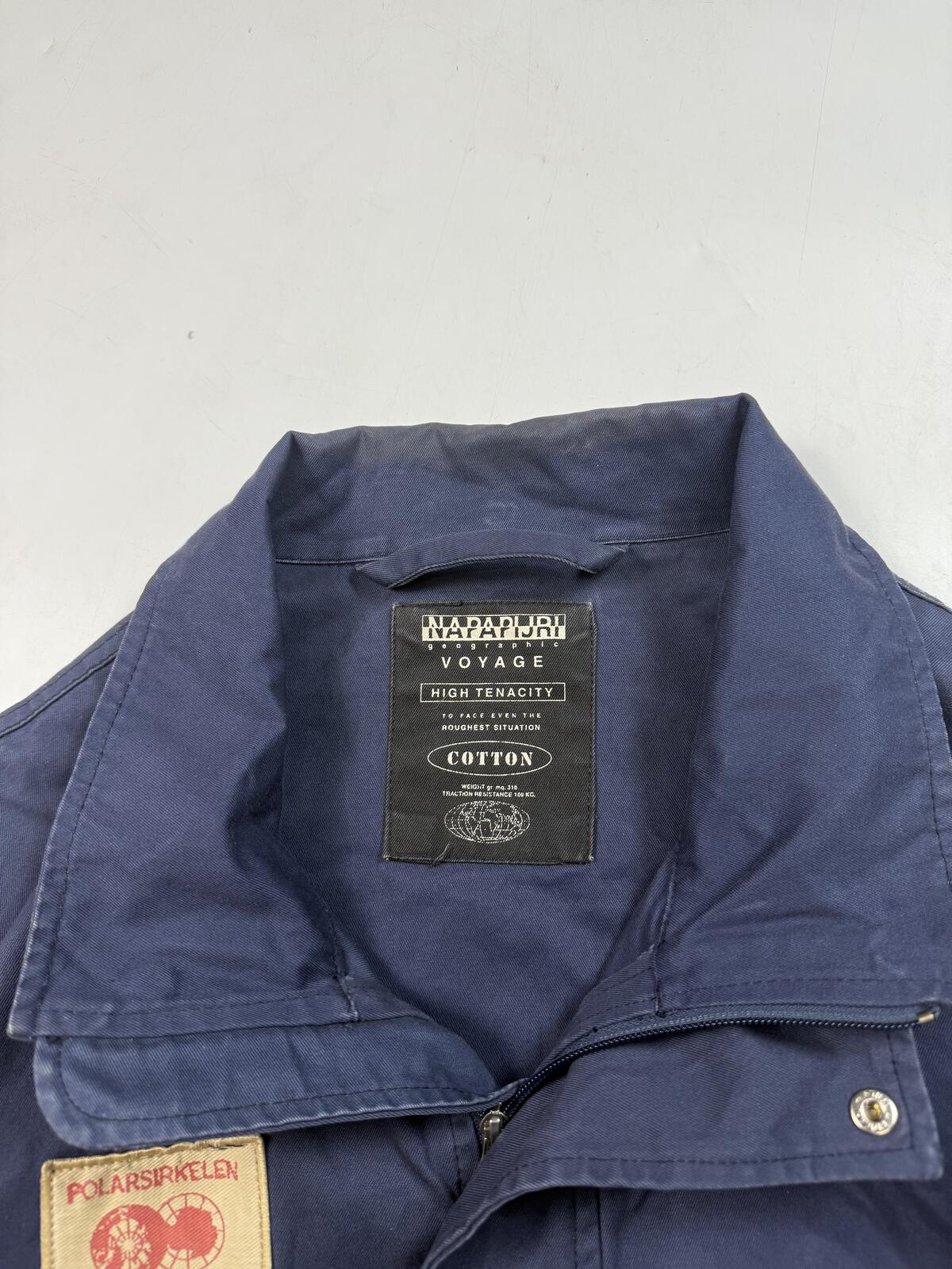 Vintage 90s Napapijri Norway geographic voyage bomber jacket (L)