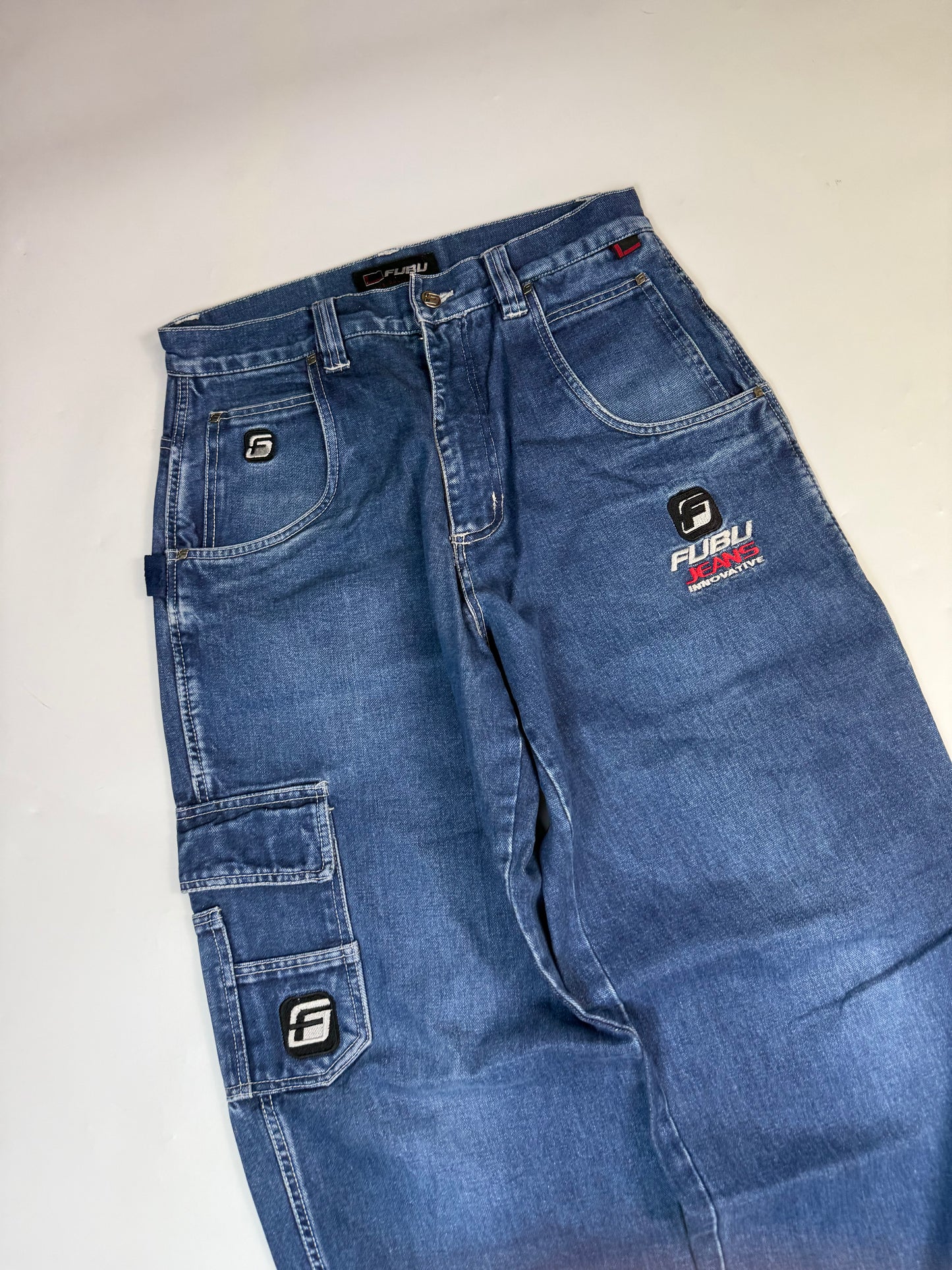 Vintage FUBU baggy carpenter denim jeans (W32)