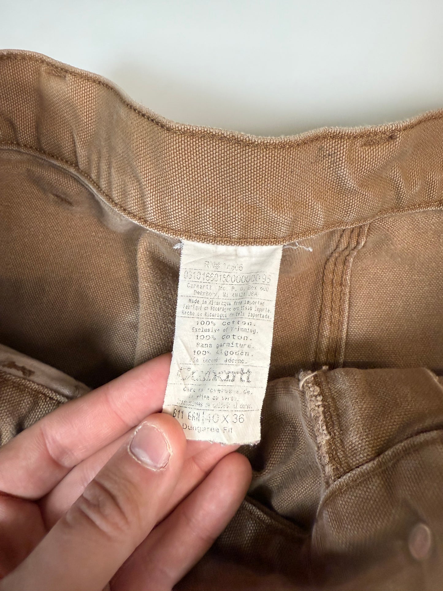 Carhartt baggy carpenter pants (W40)