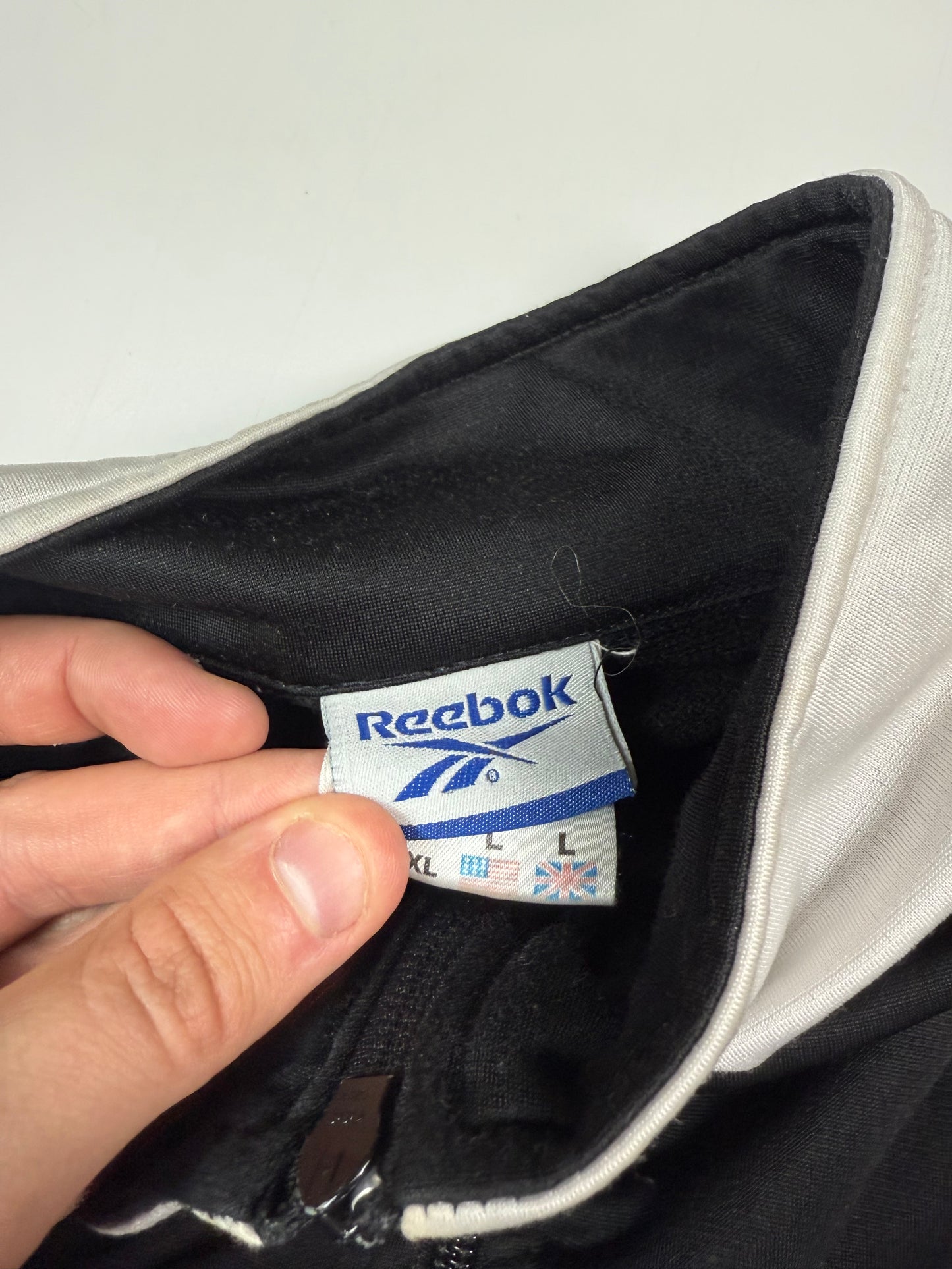 Vintage Reebok colour block track jacket (L)