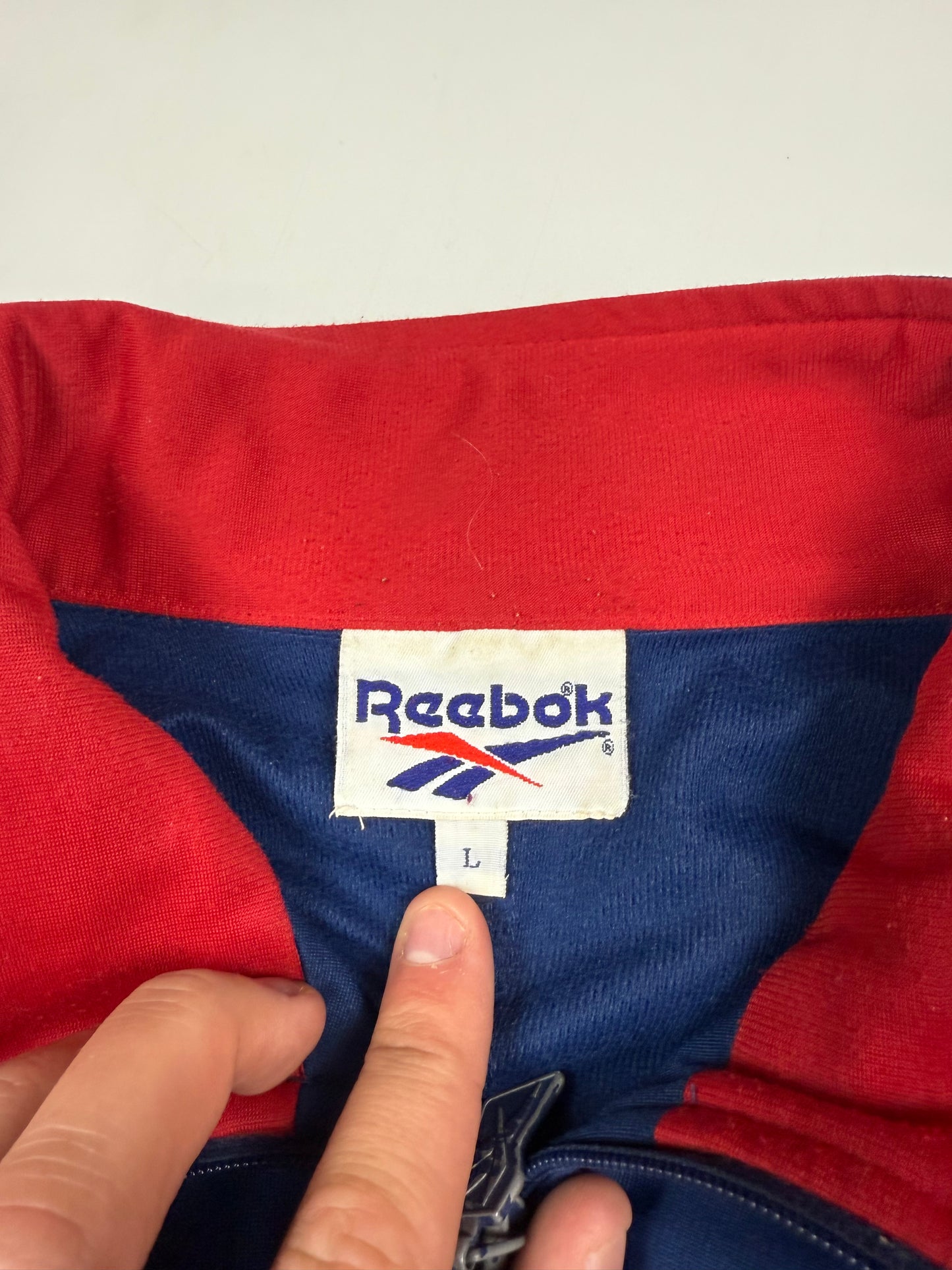 Vintage 90s Reebok track jacket (L)