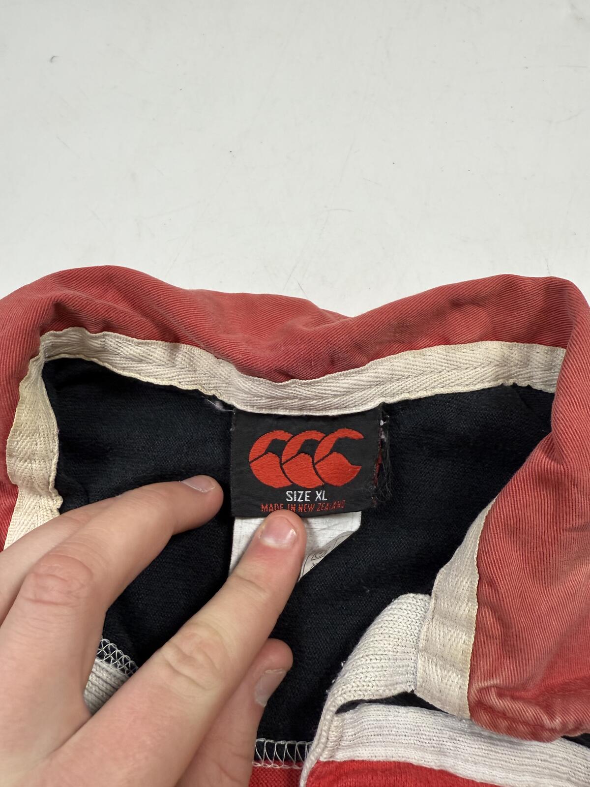 Vintage Millmount Canterbury rugby union shirt (XL)