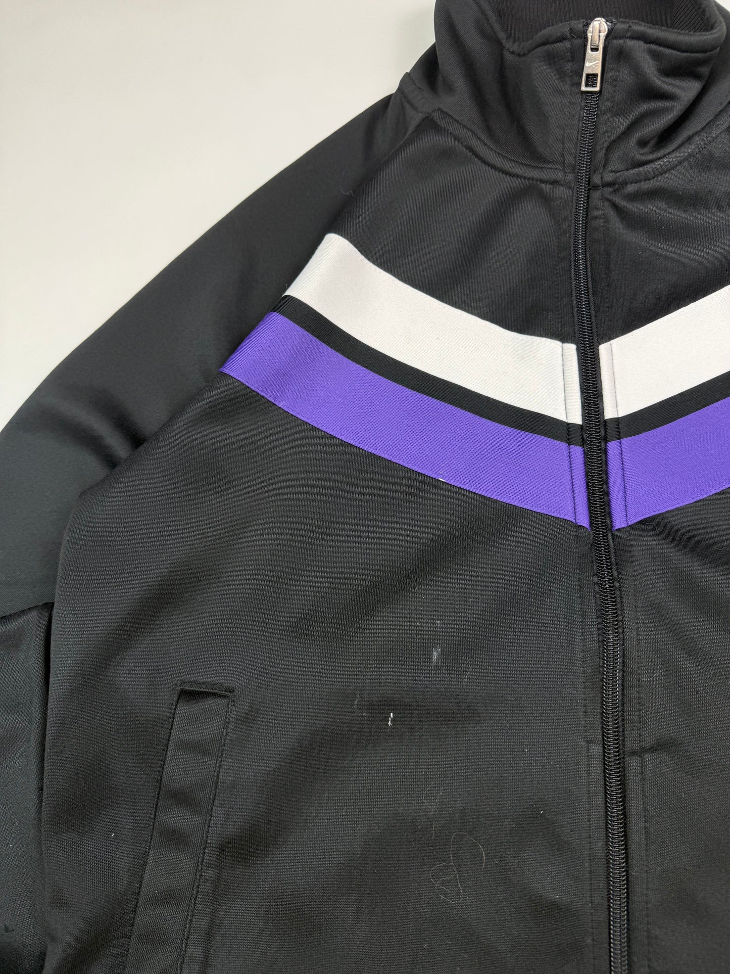 Nike athletic dept mini swoosh track top (M)