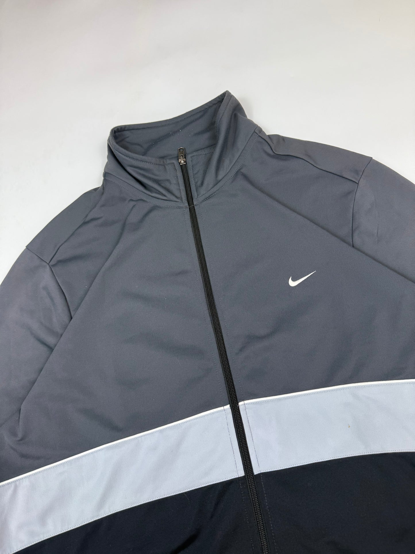 Vintage Nike colour block track jacket (XL)
