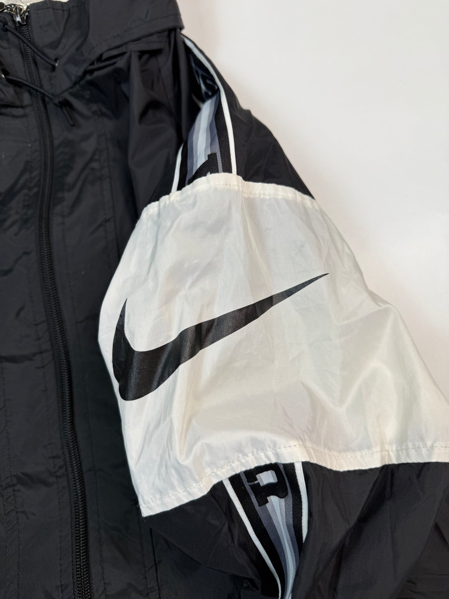 Vintage 90s Nike USA side stripe track jacket (L)