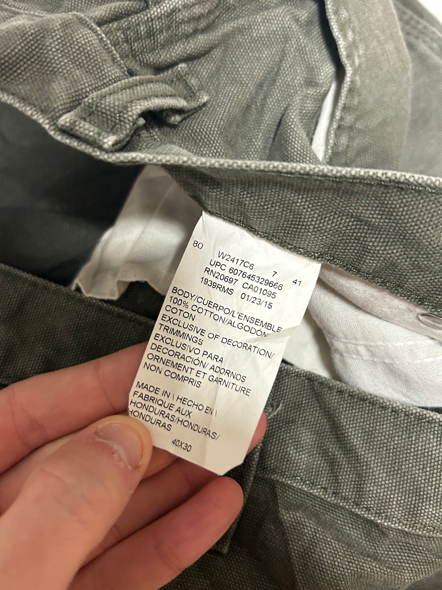 Dickies baggy carpenter pants (W38)