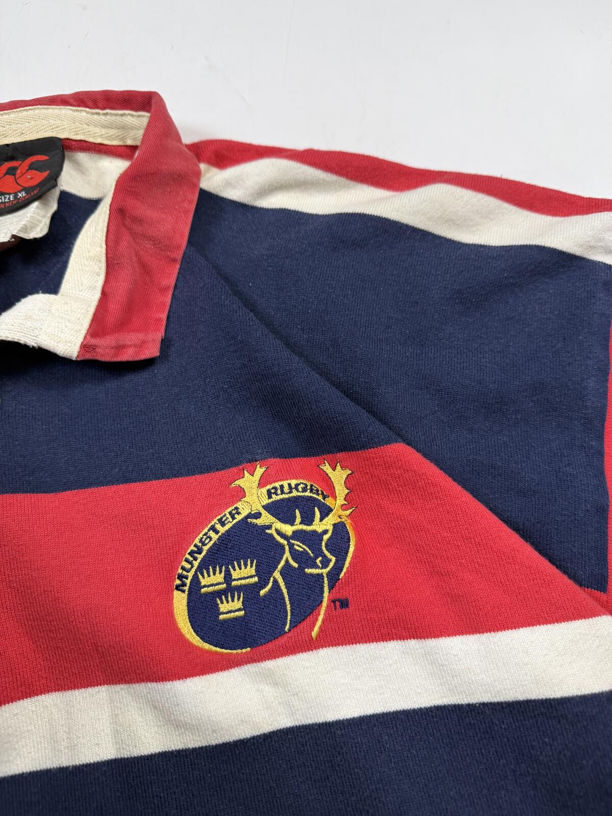Vintage Munster 2003/04 Canterbury rugby union shirt (XL)