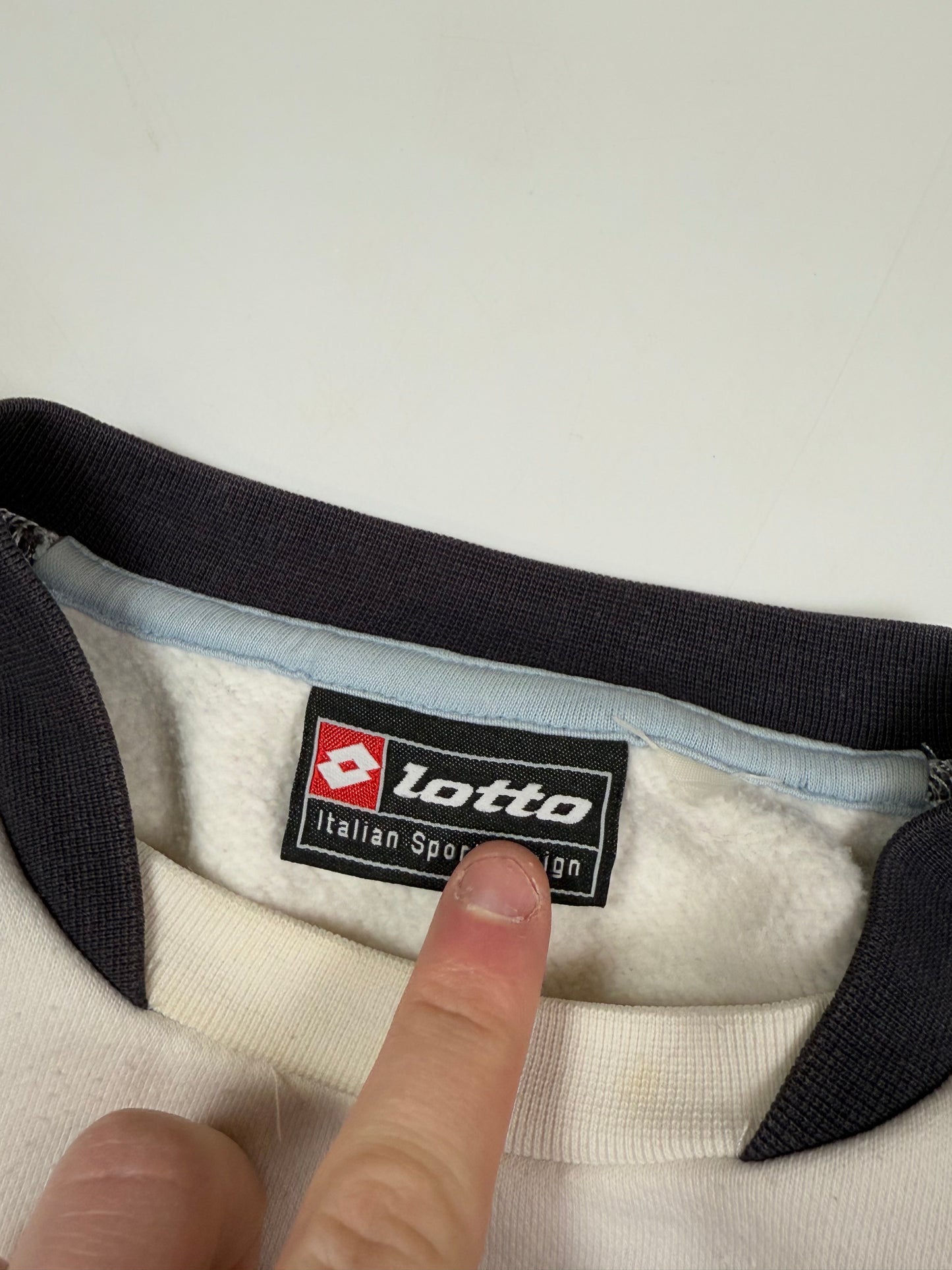 Vintage Lotto spell out sweatshirt (M)