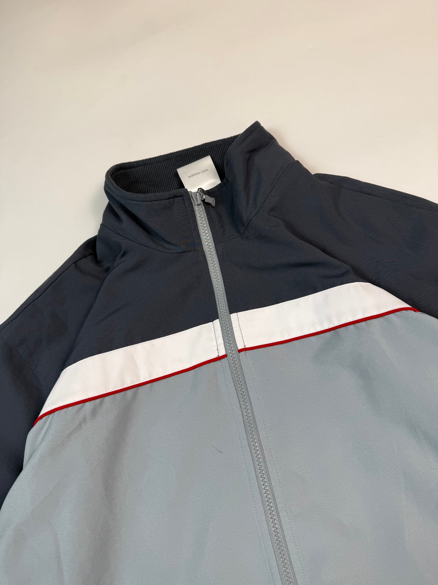 Vintage Adidas colour block track jacket (XL)