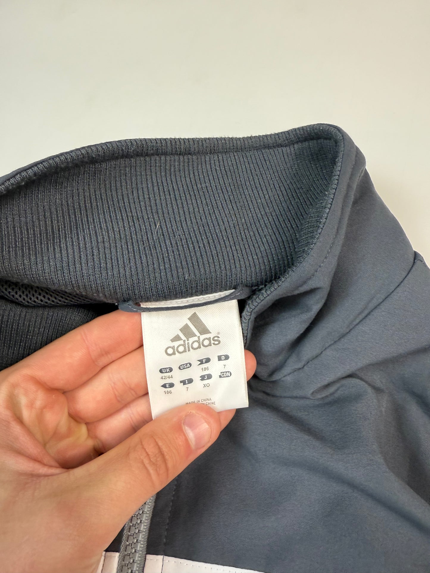 Vintage Adidas colour block track jacket (XL)