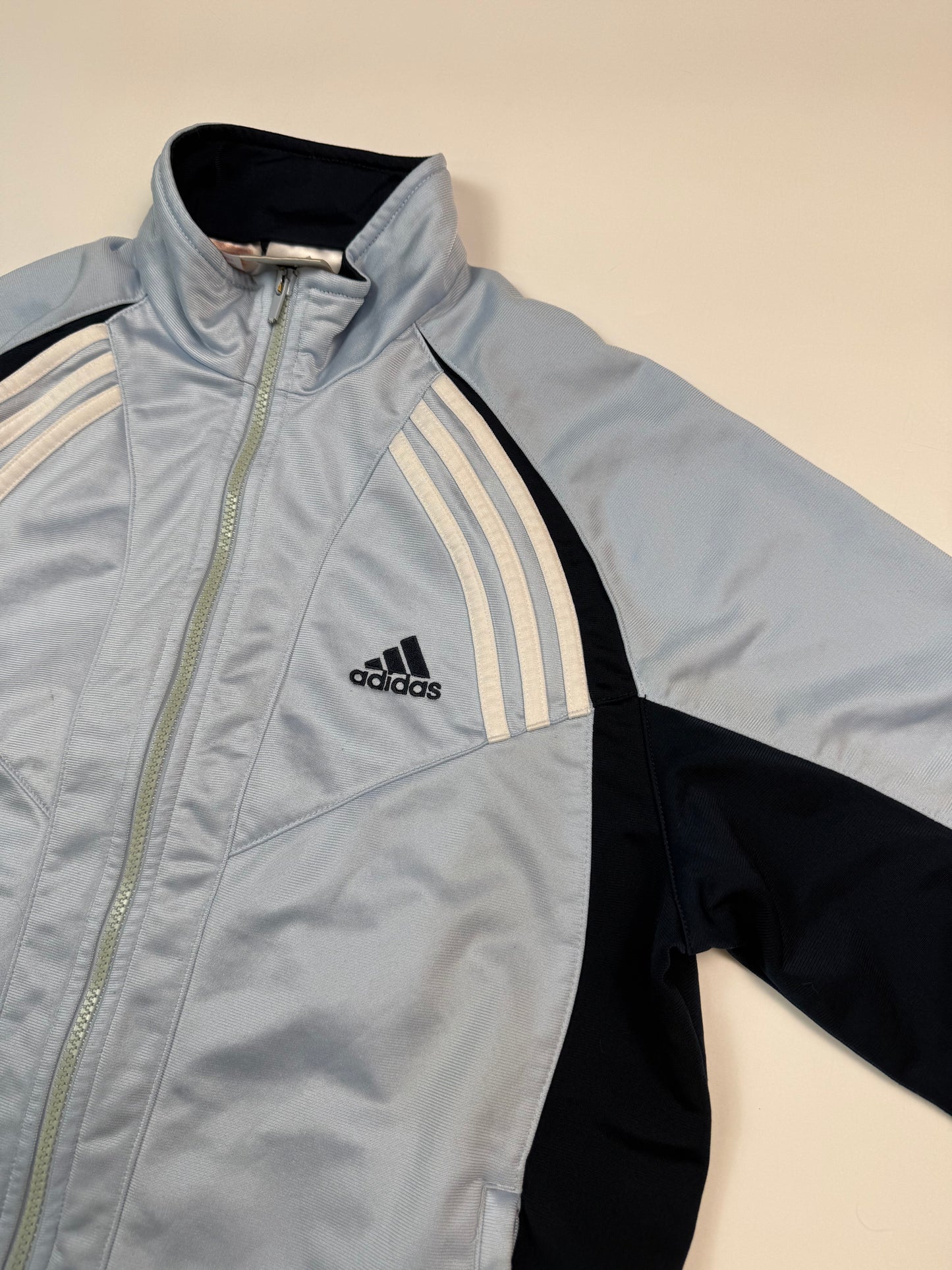 Vintage Adidas small logo track jacket (S)