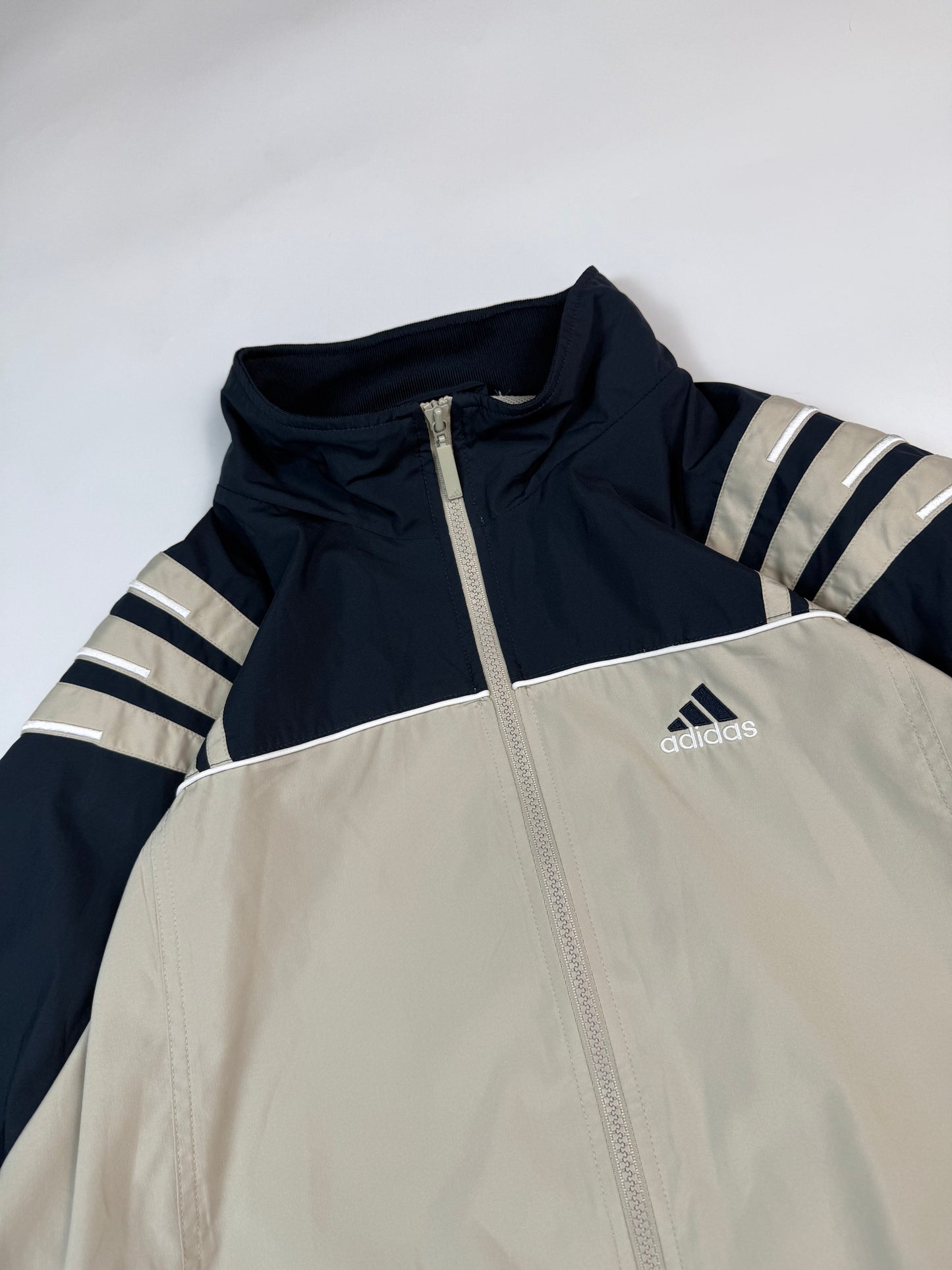 Vintage Adidas colour block track jacket (XL)