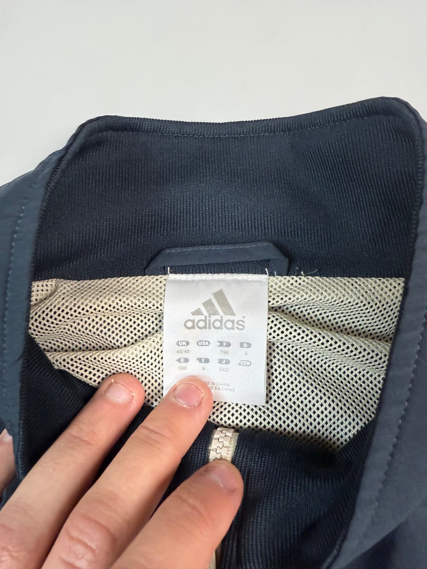 Vintage Adidas colour block track jacket (XL)