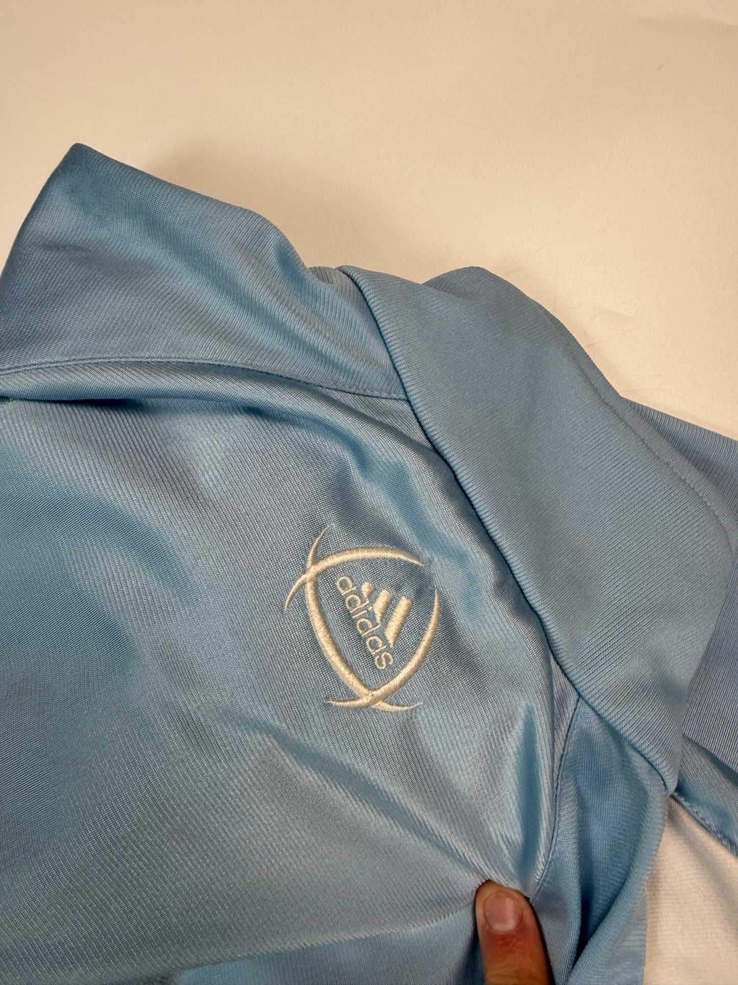 Vintage Adidas football track jacket (L)