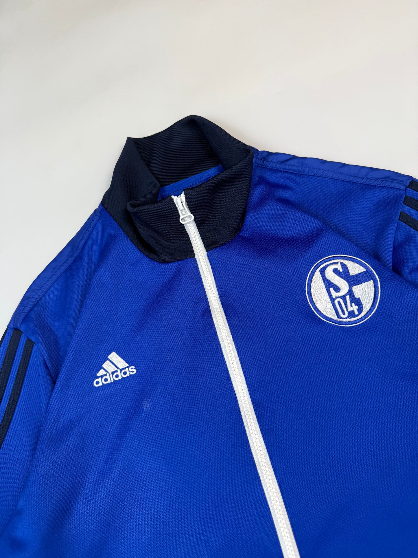 Schalke 2014/15 Adidas football track top (XL)
