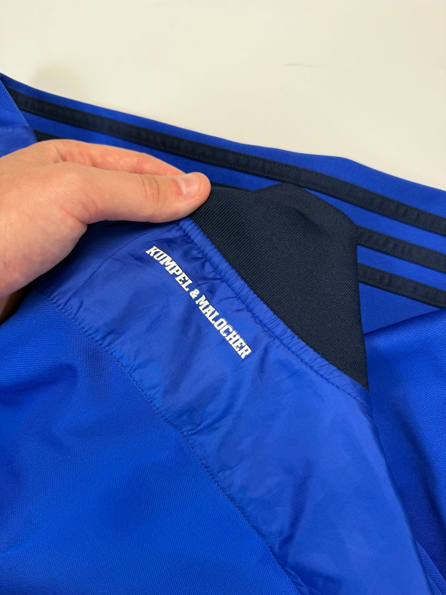 Schalke 2014/15 Adidas football track top (XL)