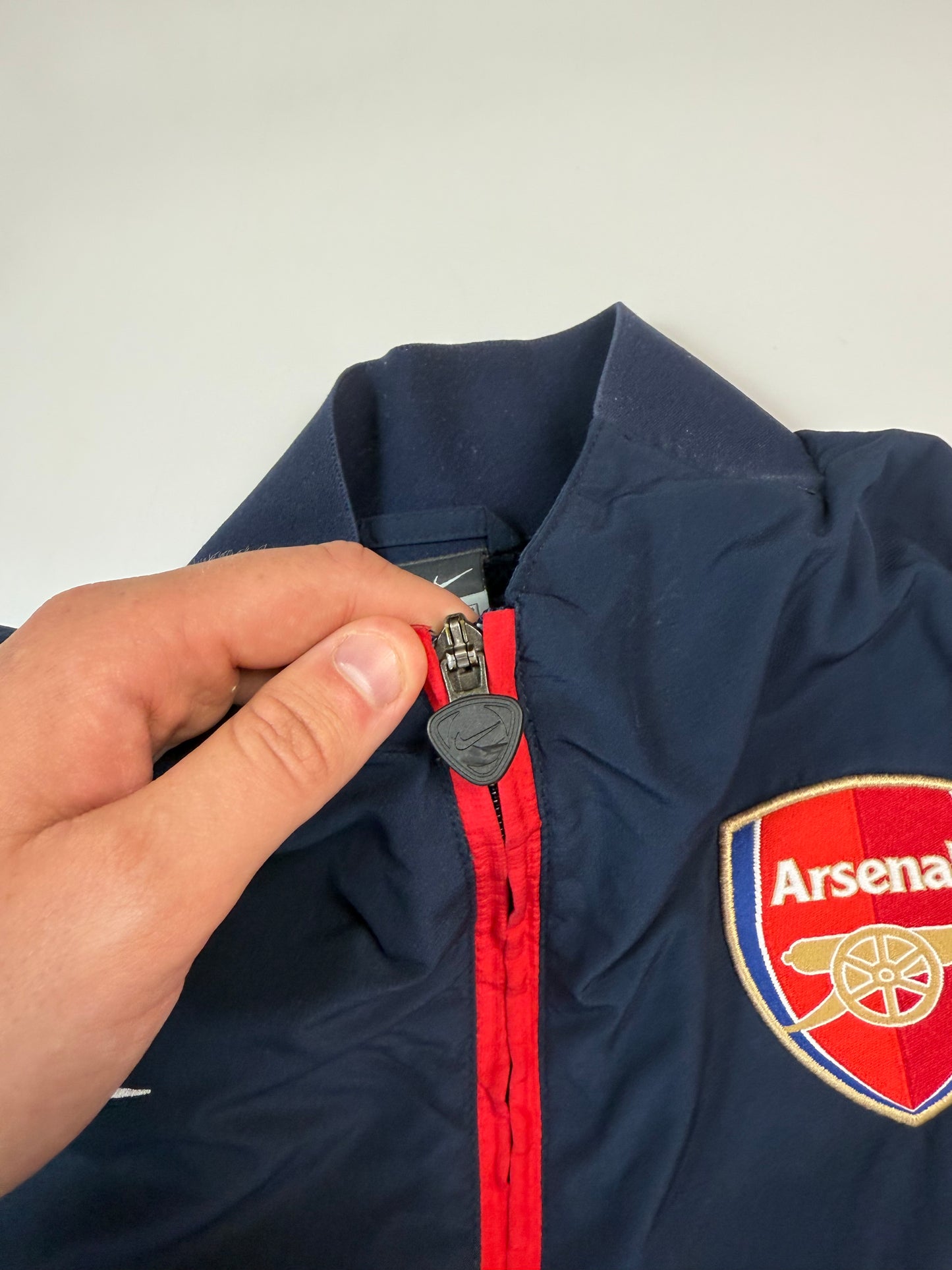 Vintage Arsenal 2006/07 Nike football track jacket (L)