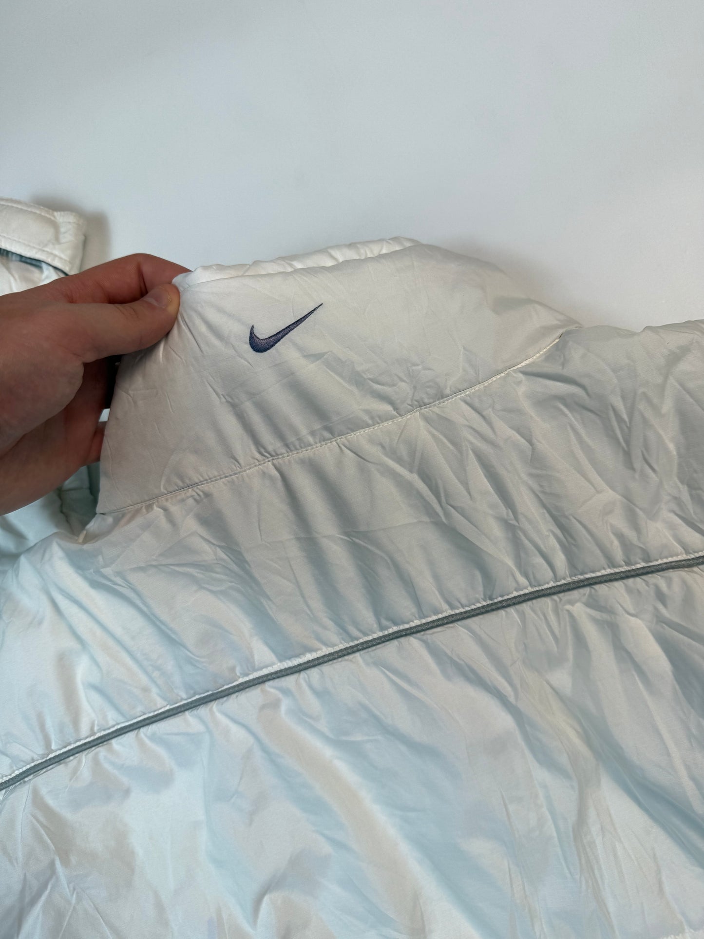 Vintage Nike mini swoosh puffer jacket (XL)