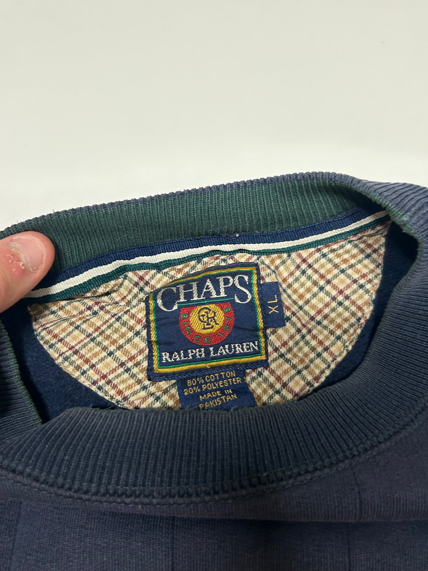 Vintage 90s Chaps Ralph Lauren sweatshirt (XL)