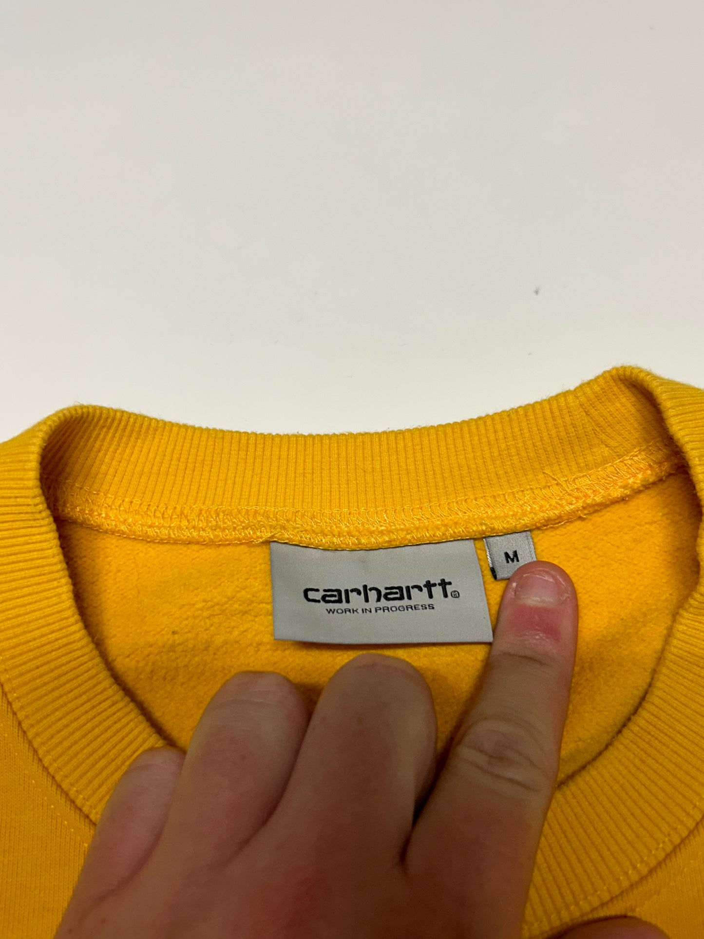 Carhartt spell out sweatshirt (M)