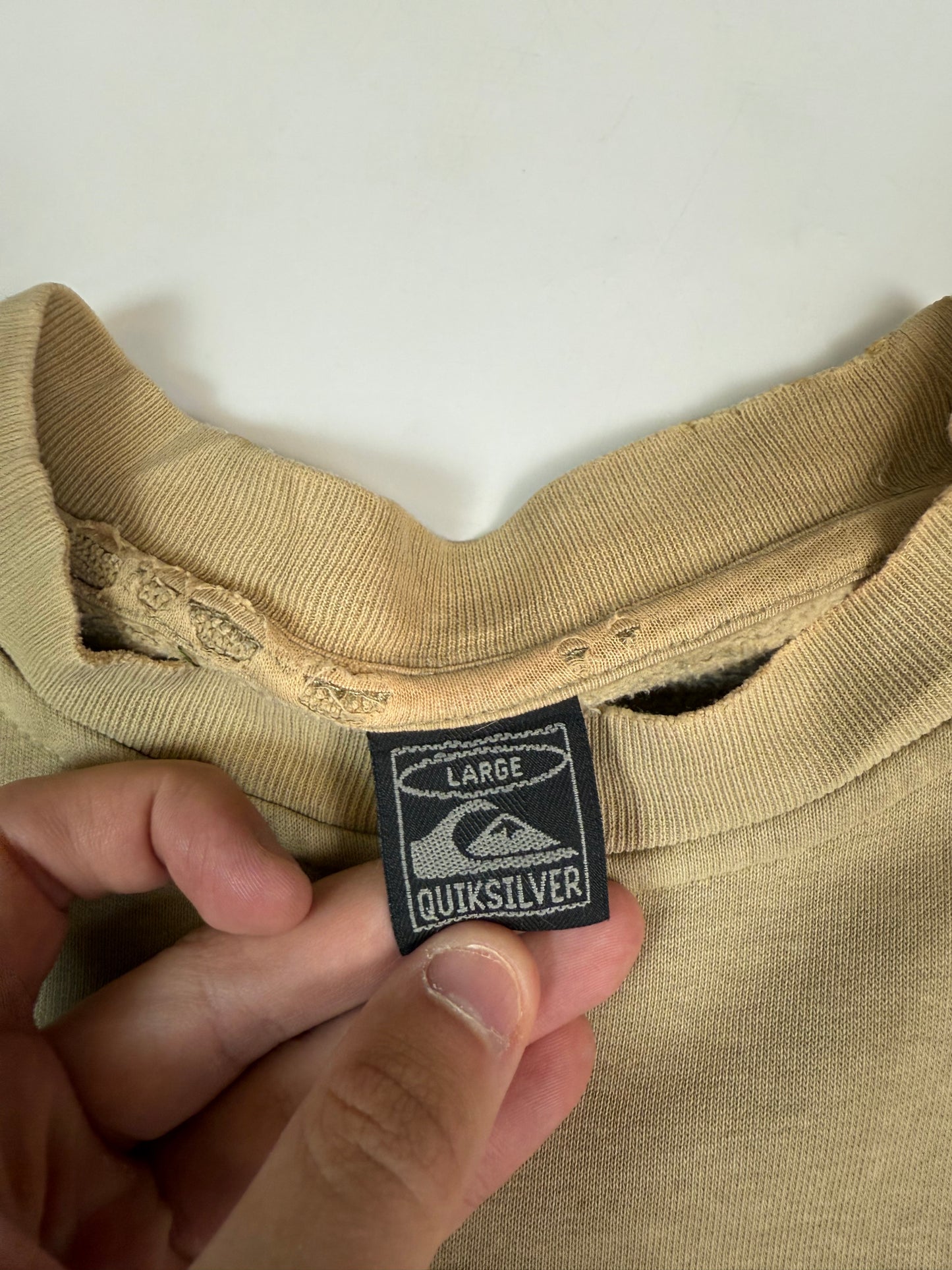 Vintage Quiksilver spell out sweatshirt (L)