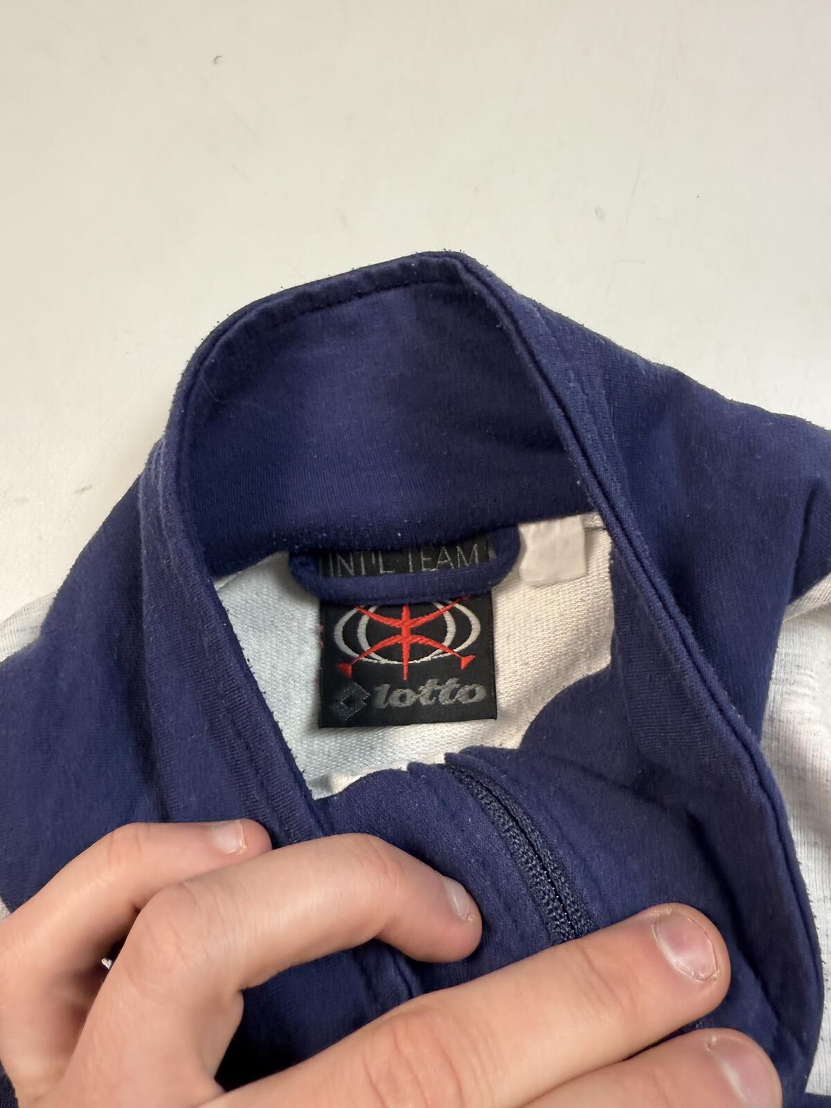 Vintage 90s Lotto international track top (L)