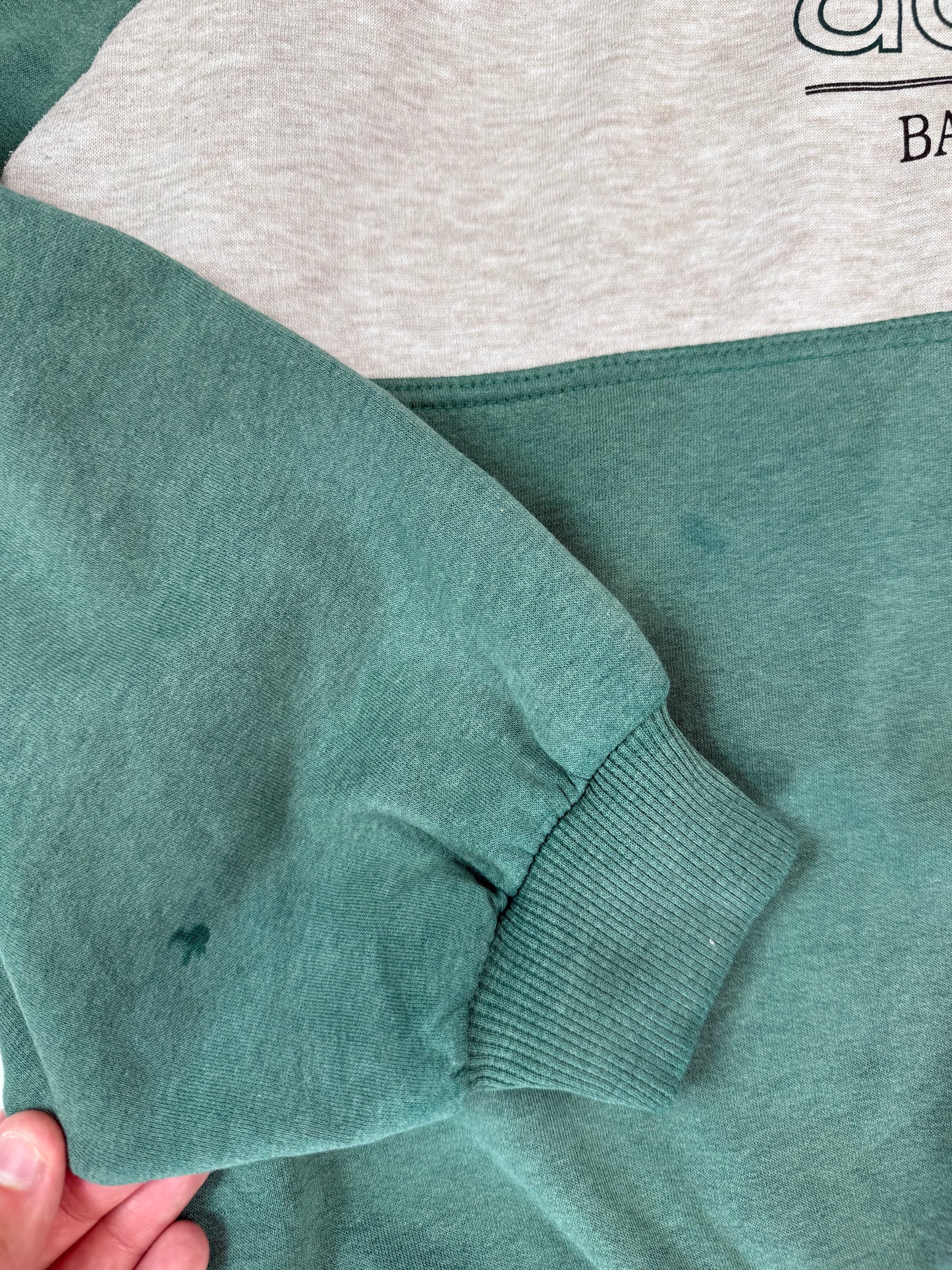 Vintage 90s Adidas spell out sweatshirt (L)