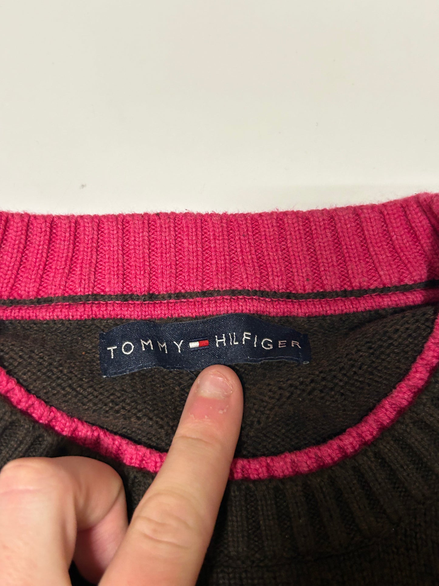 Tommy Hilfiger knit sweater (XL)