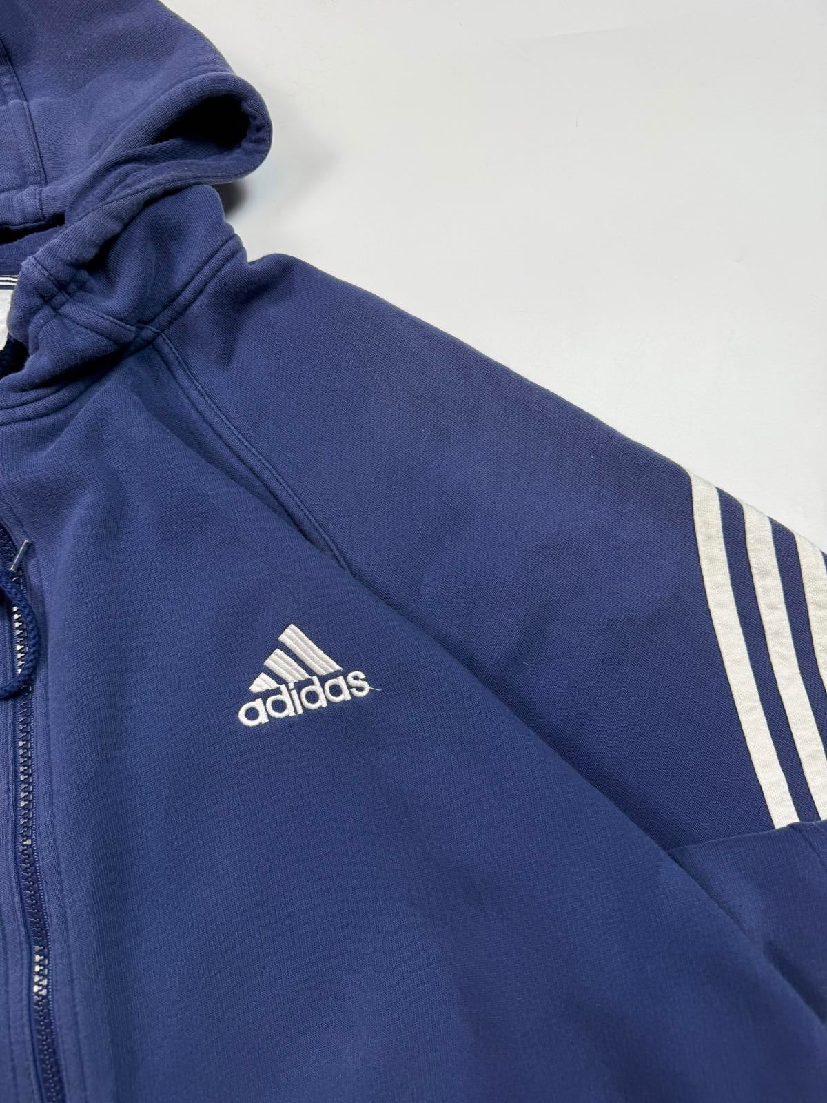 Vintage 90s Adidas zip up hoodie (L)