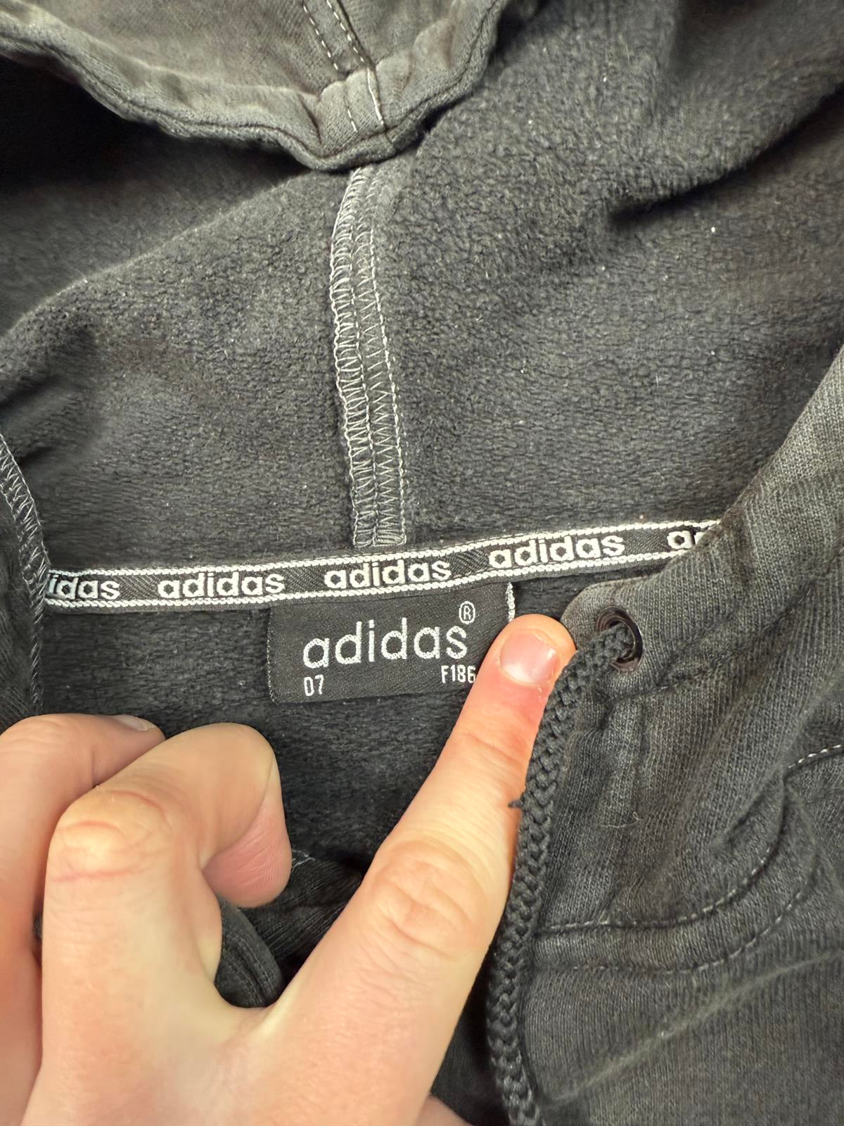 Vintage 90s adidas originals hoodie (L)