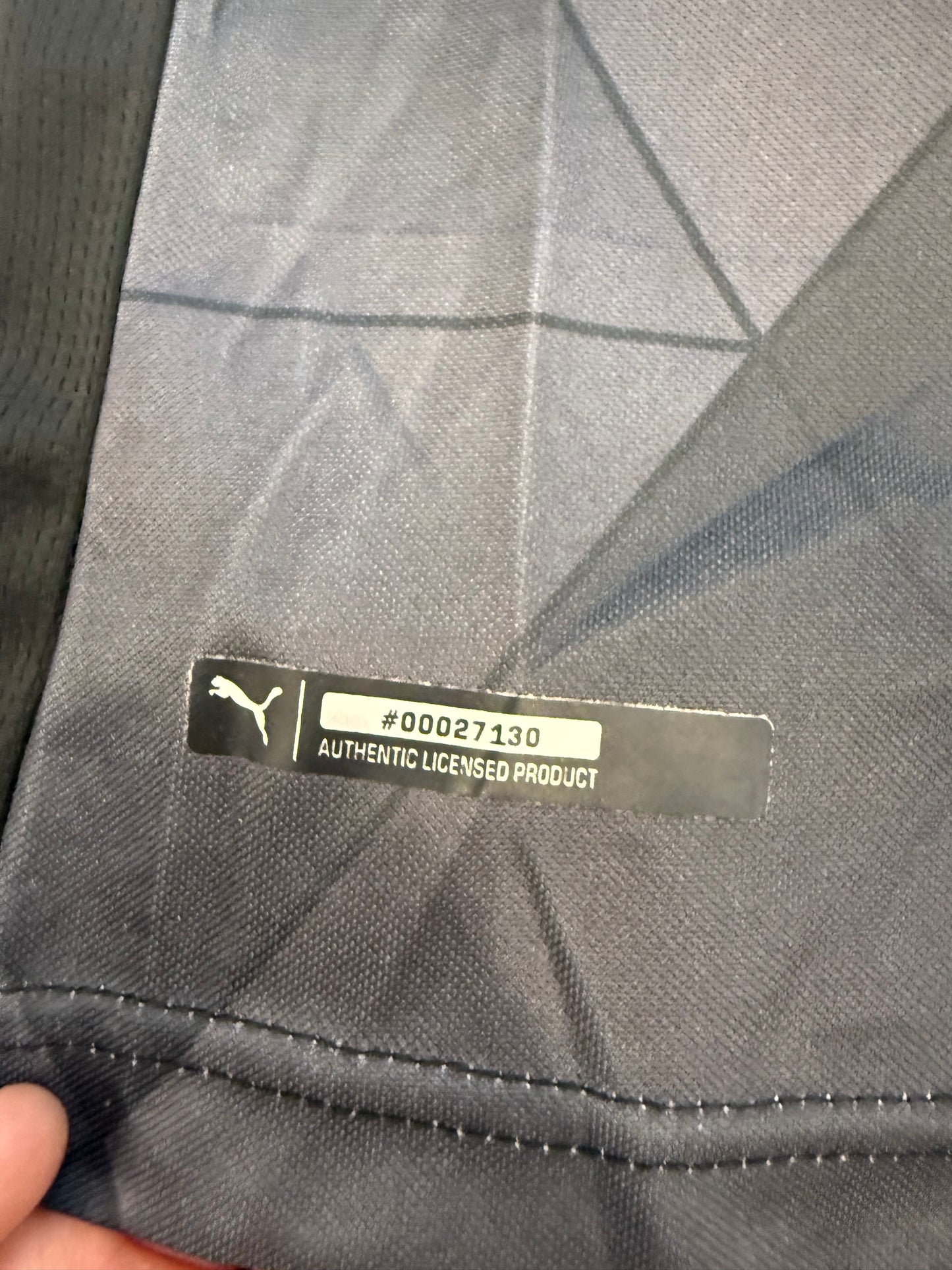 Leicester City 2015/16 Puma Vardy away football shirt (S)