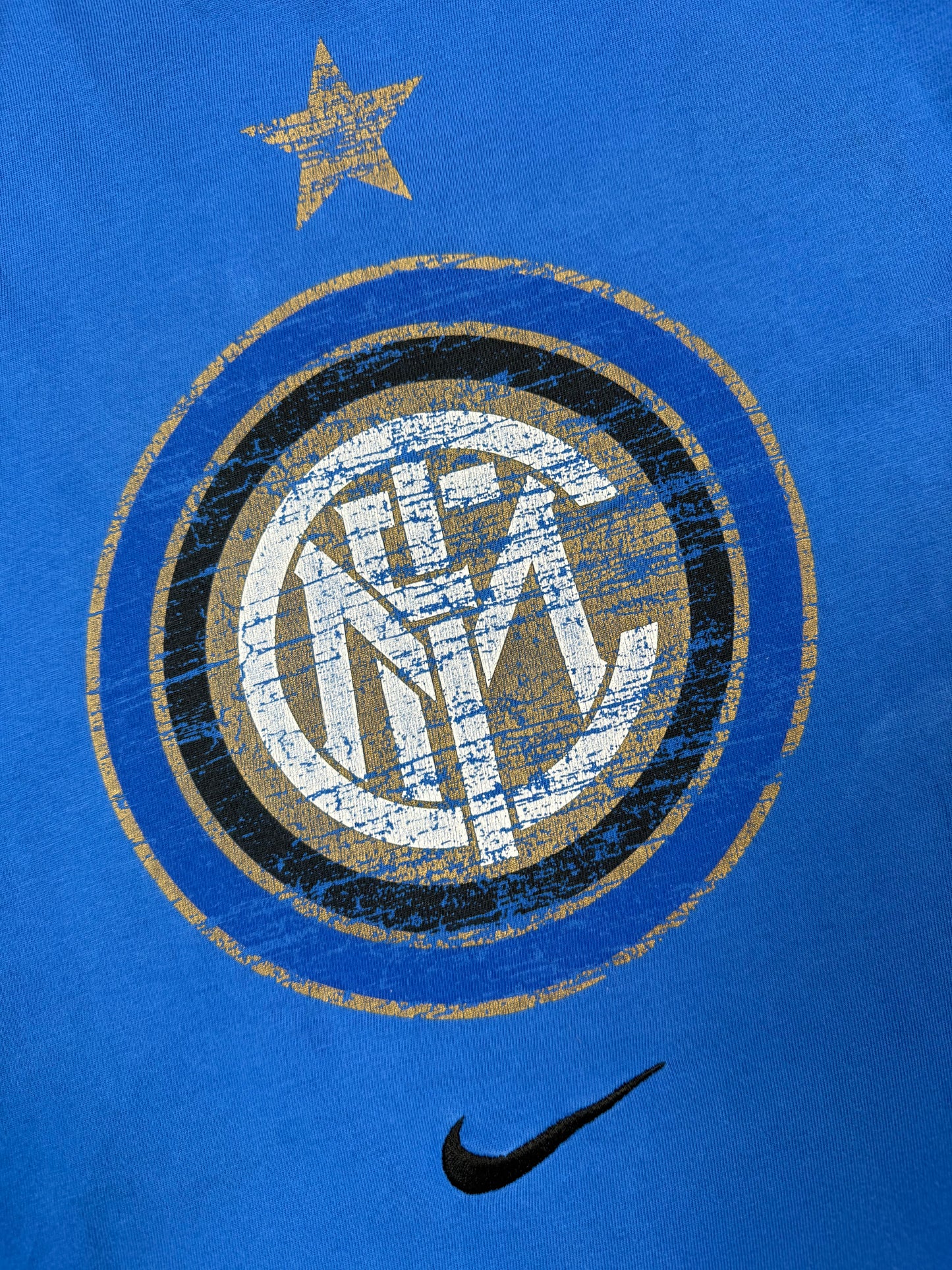 Vintage Inter Milan Nike centre swoosh tee (XL)