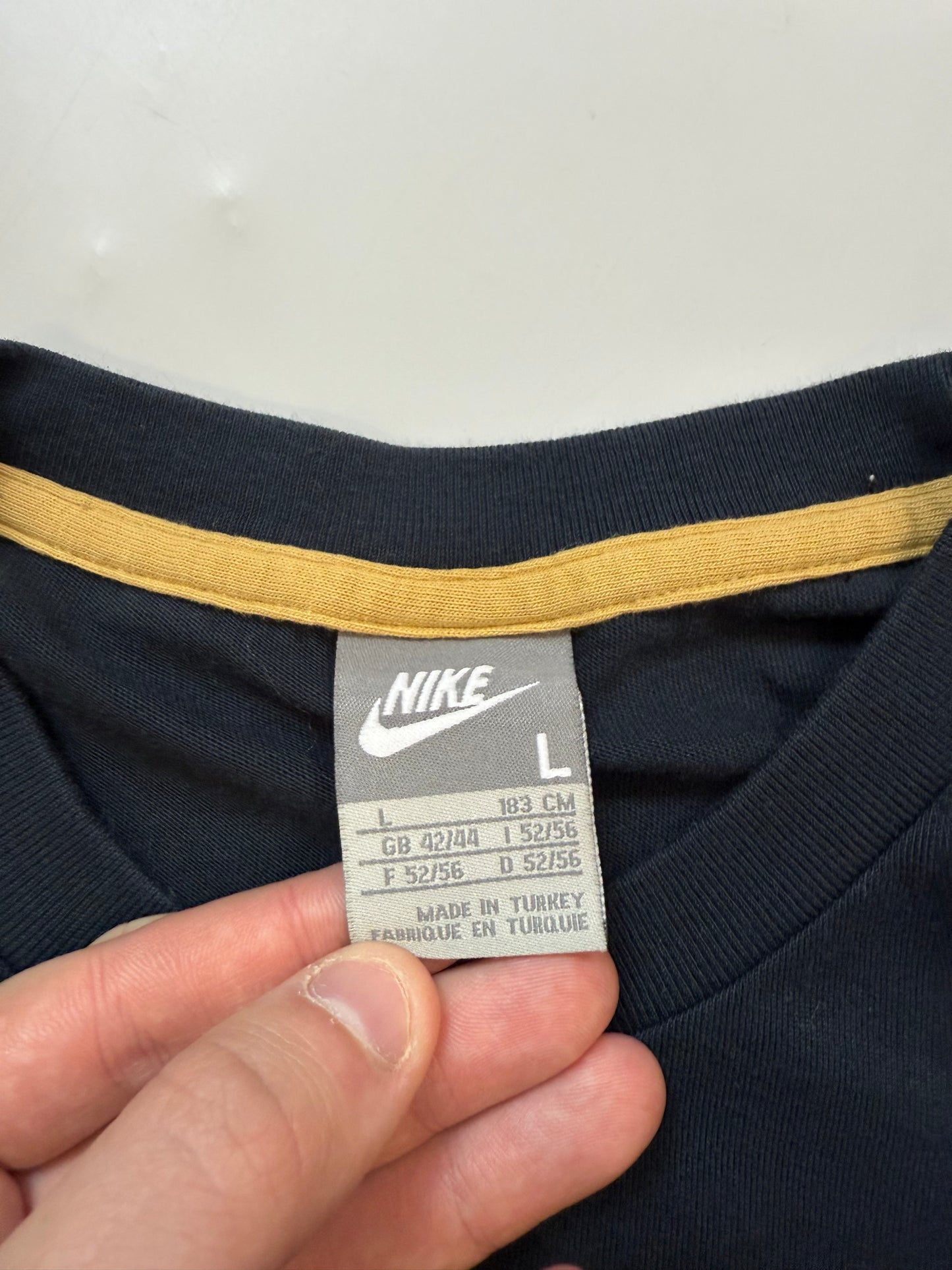 Vintage Inter Milan Nike centre swoosh tee (L)