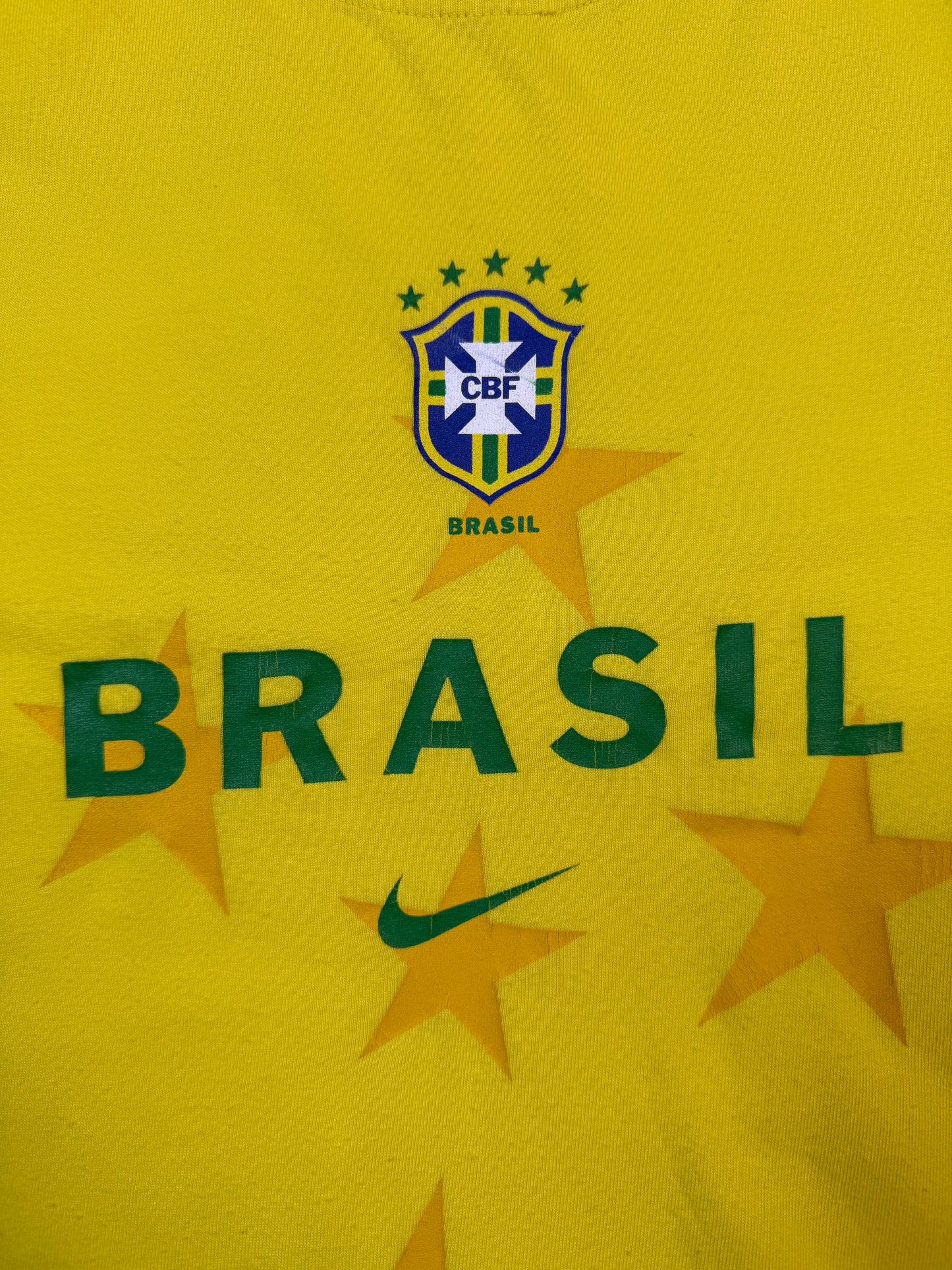 Vintage Nike Brazil centre swoosh tee (L)