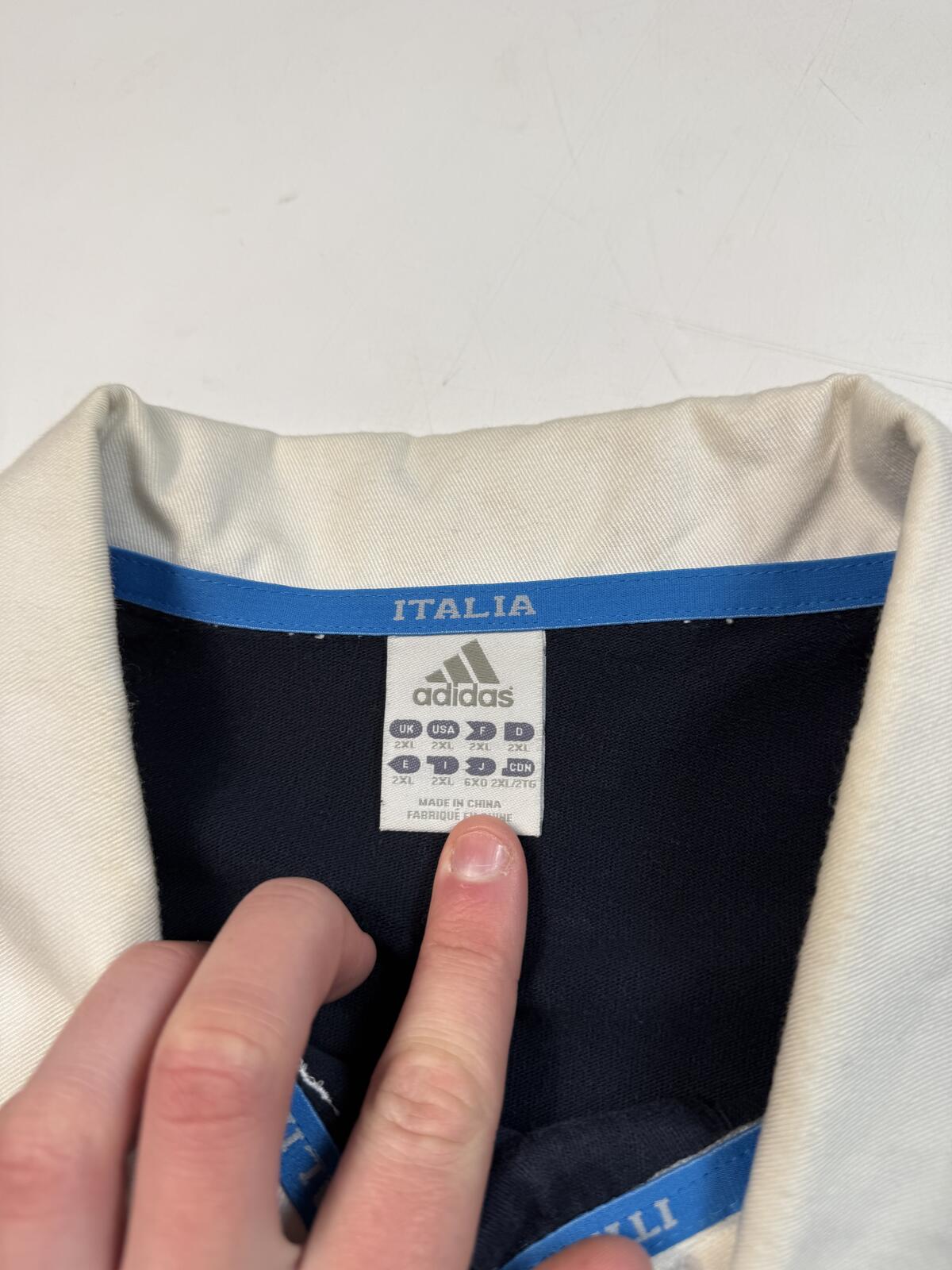 Italy 2012/13 Adidas supporters rugby shirt (XXL)
