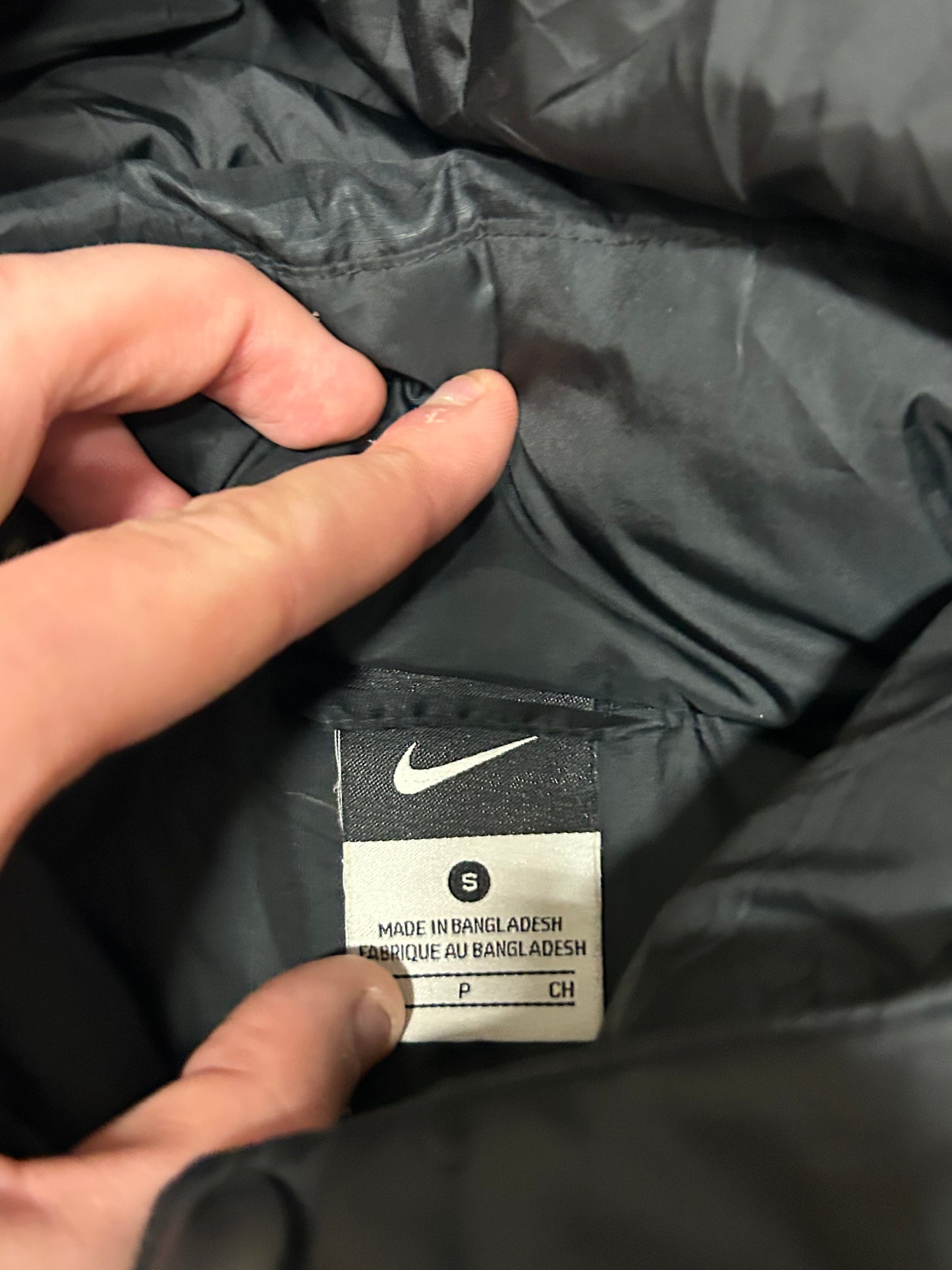 Nike T90 puffer jacket (S)