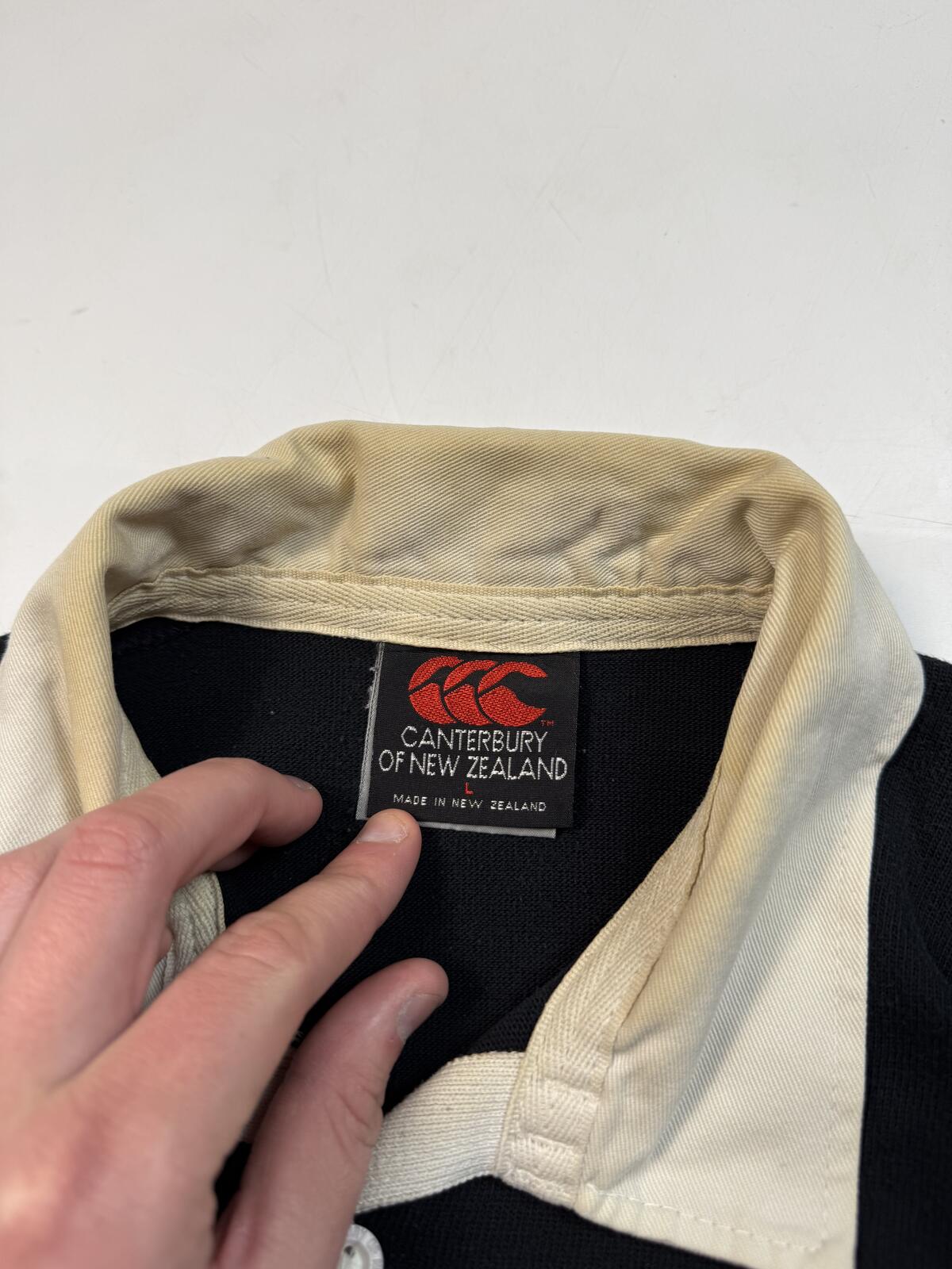 Vintage New Zealand 1992 Canterbury rugby shirt (L)