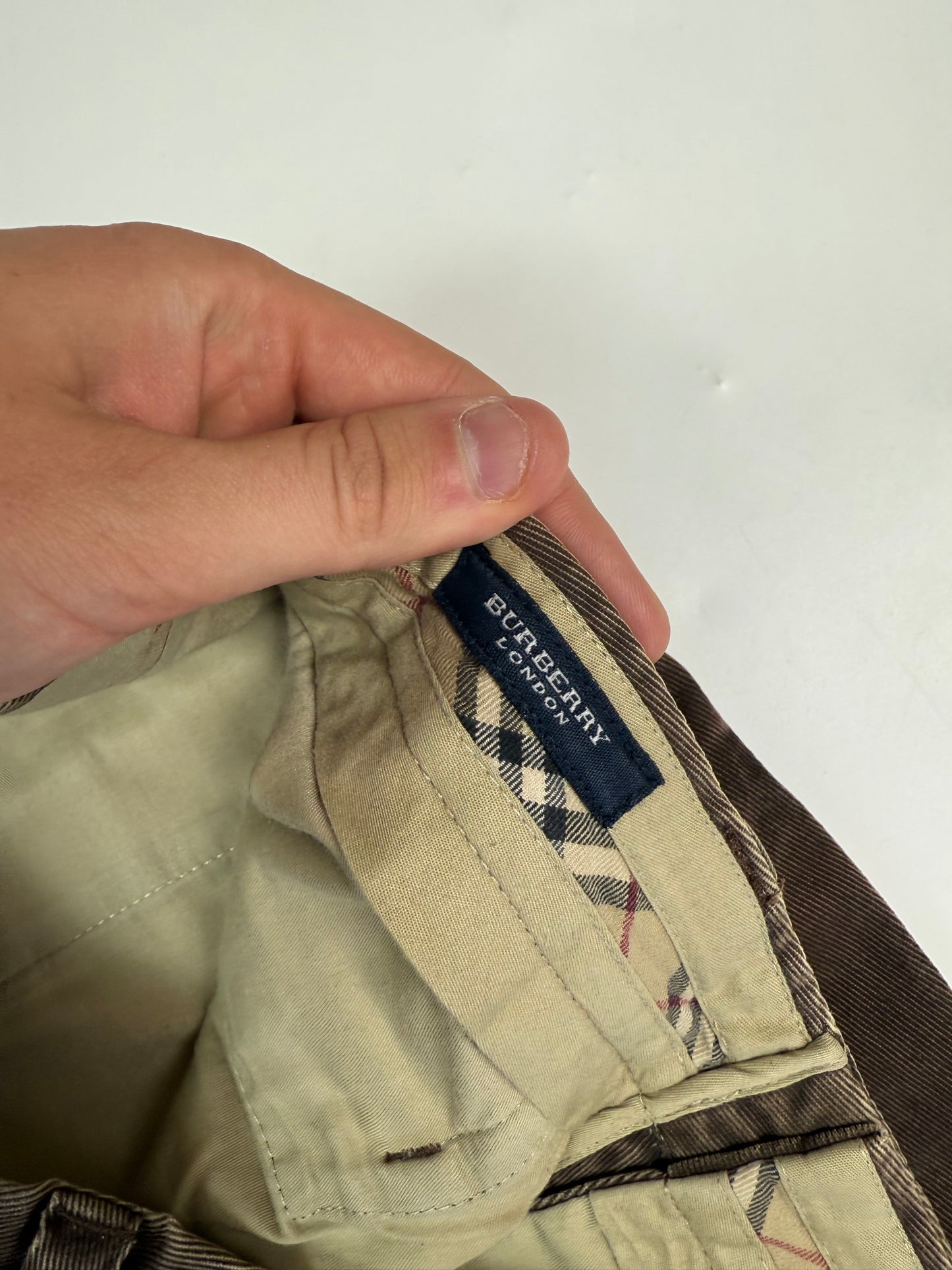 Vintage Burberry baggy trousers (W34)