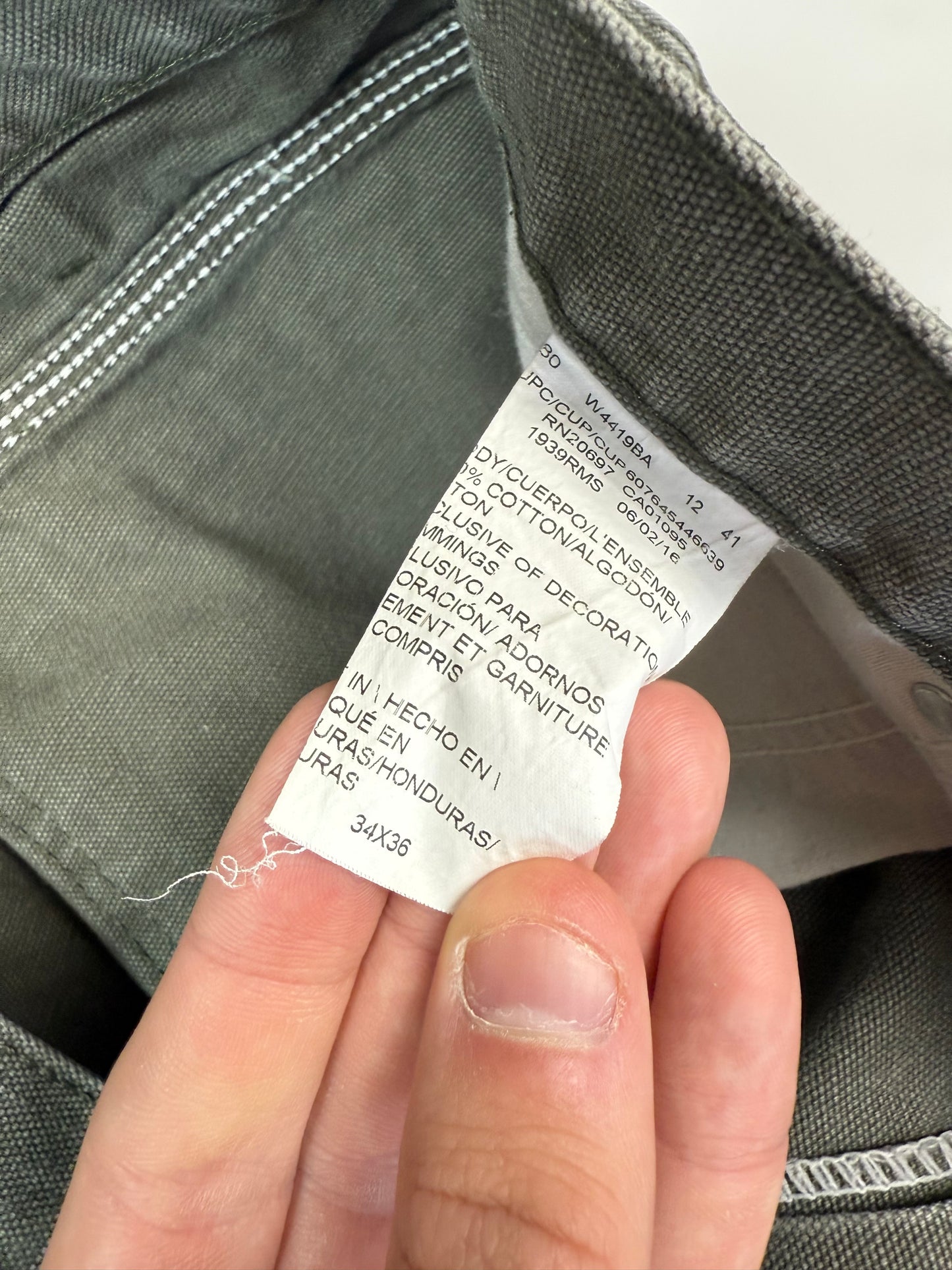 Dickies baggy carpenter pants (W34)