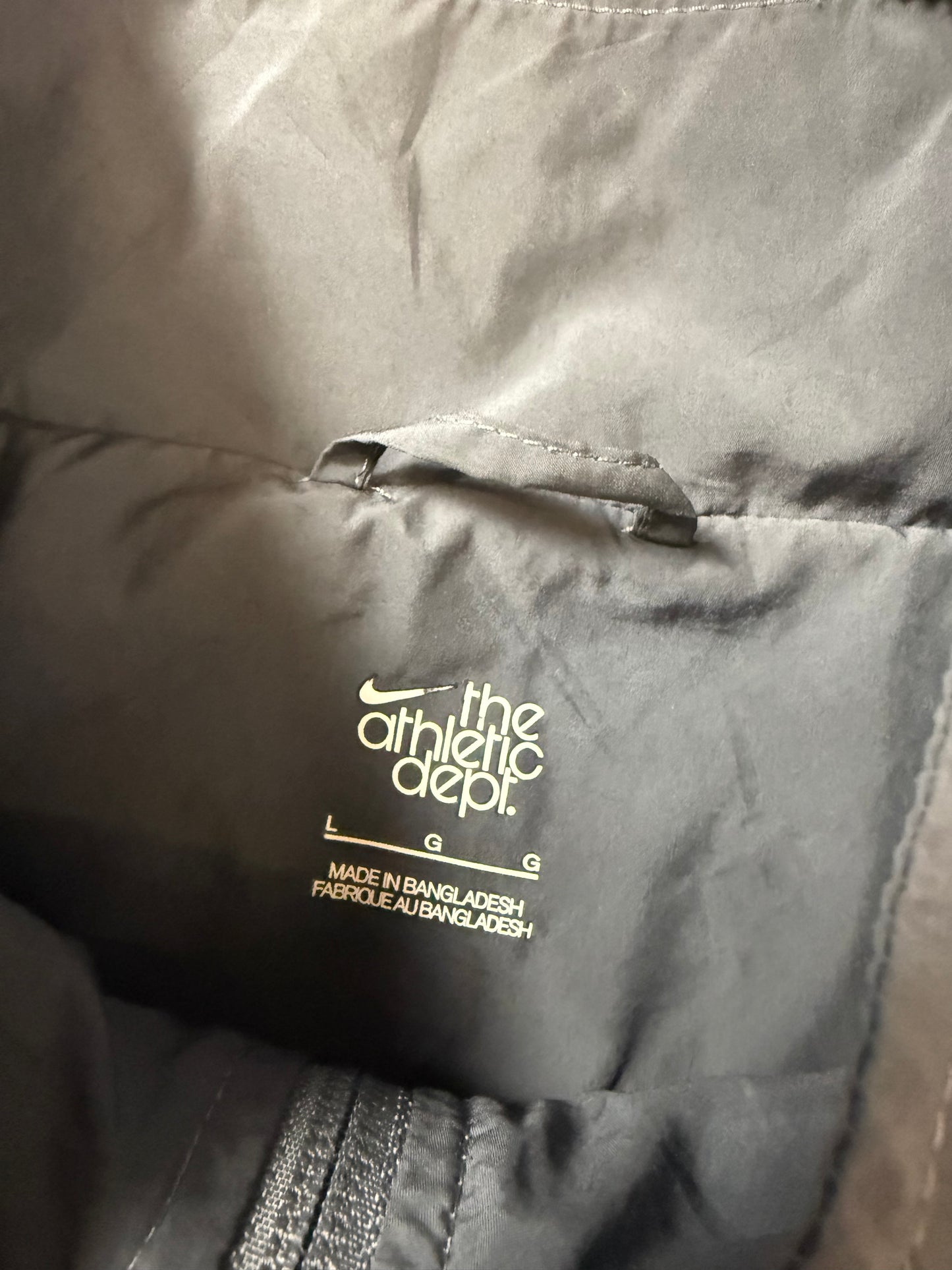 Nike athletic dept track jacket (L)