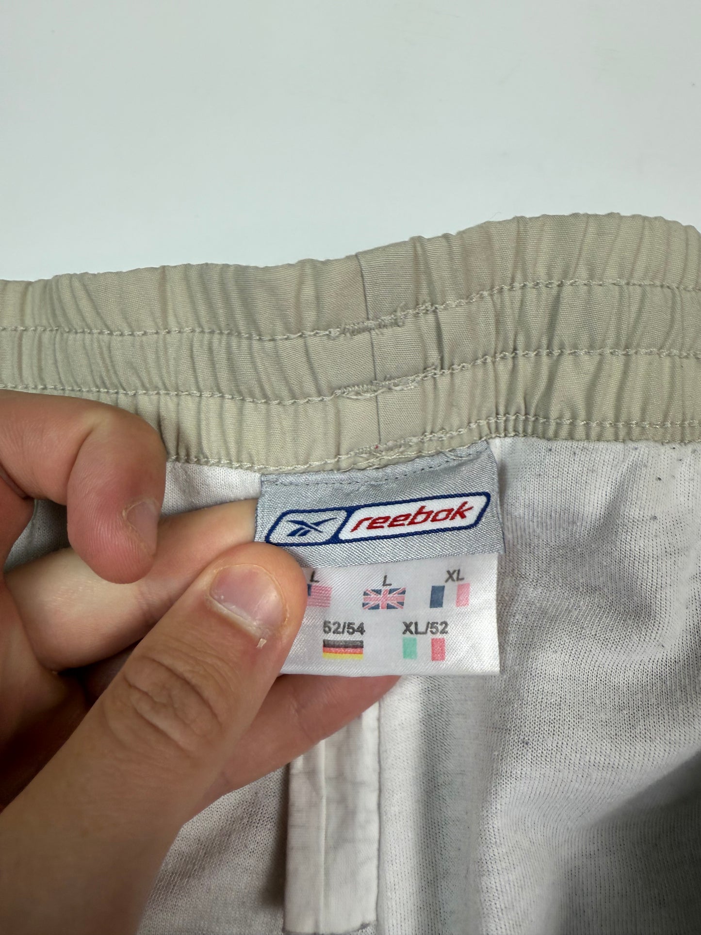 Vintage Reebok baggy track pants (L)