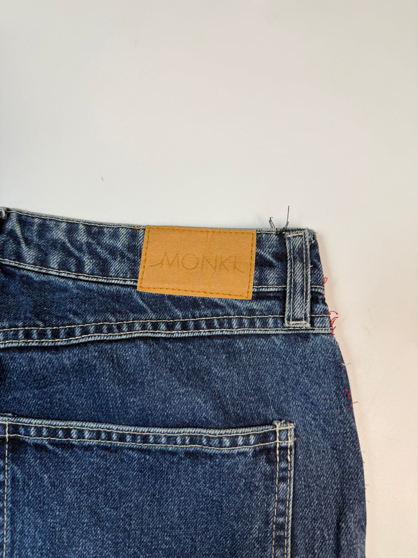 Baggy fit carpenter denim jeans (W28)