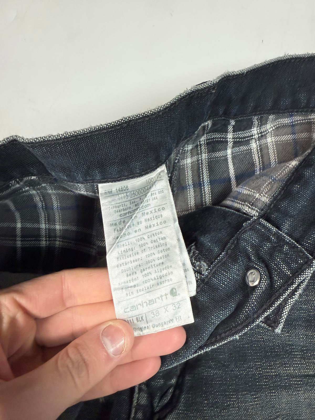 Carhartt faded baggy carpenter pants (W38)